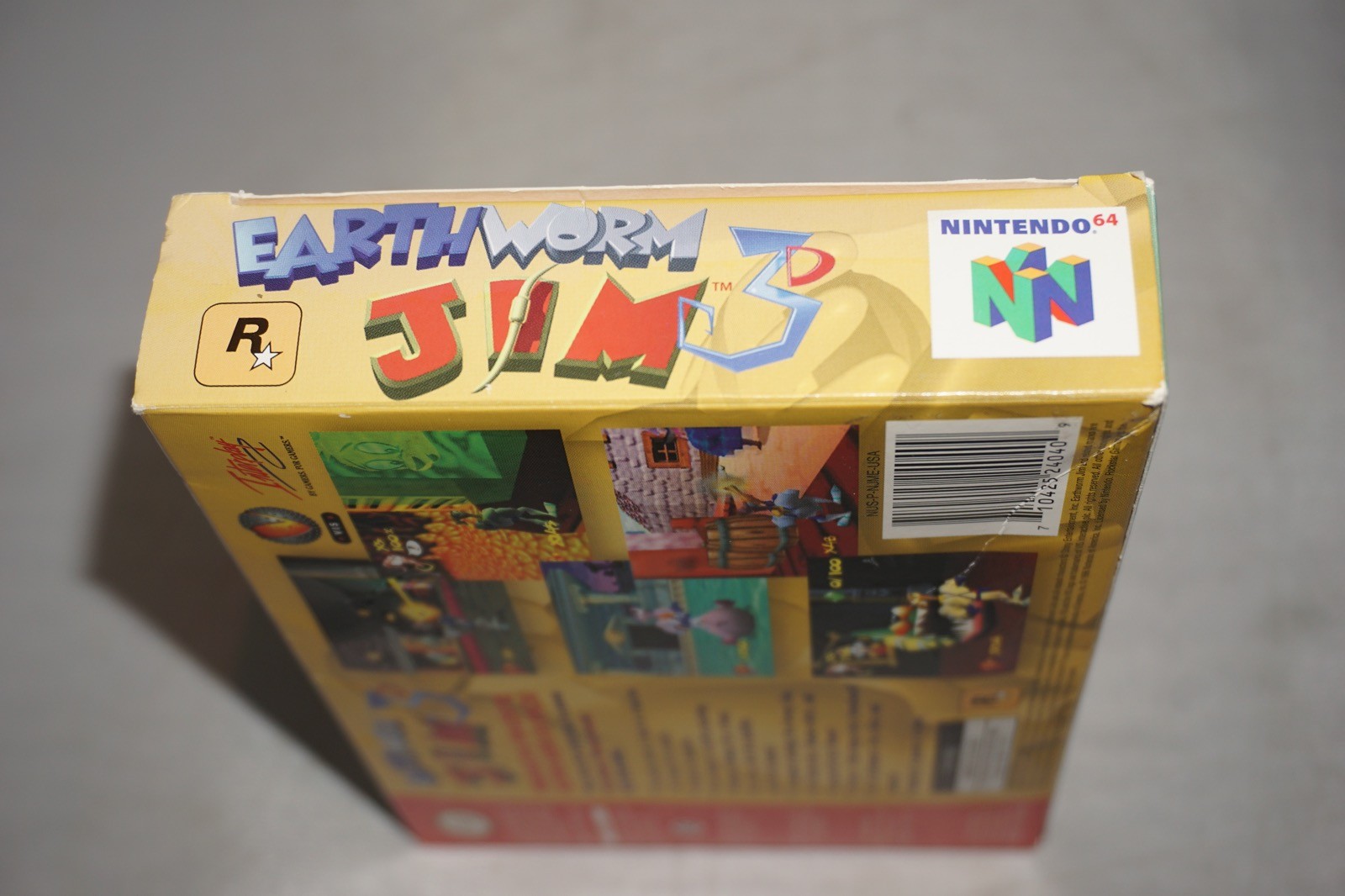 Earthworm Jim 3D (Nintendo 64 N64) Complete in Box CIB