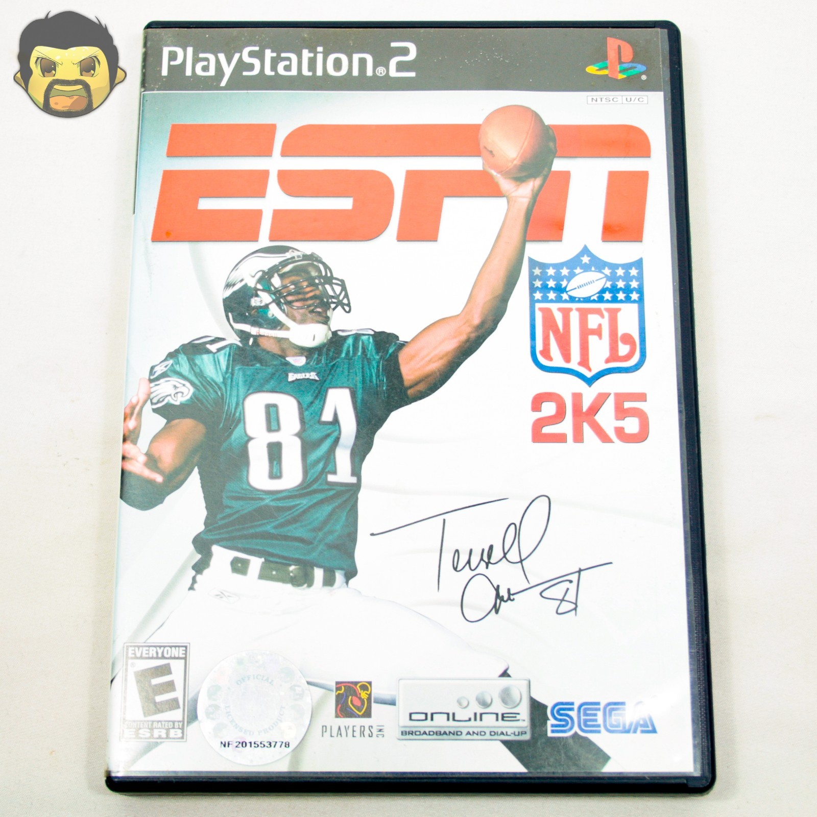 ESPN NFL 2K5 PS2 2004 CIB Sony PlayStation 2 Complete with Manual SHIPS FAST