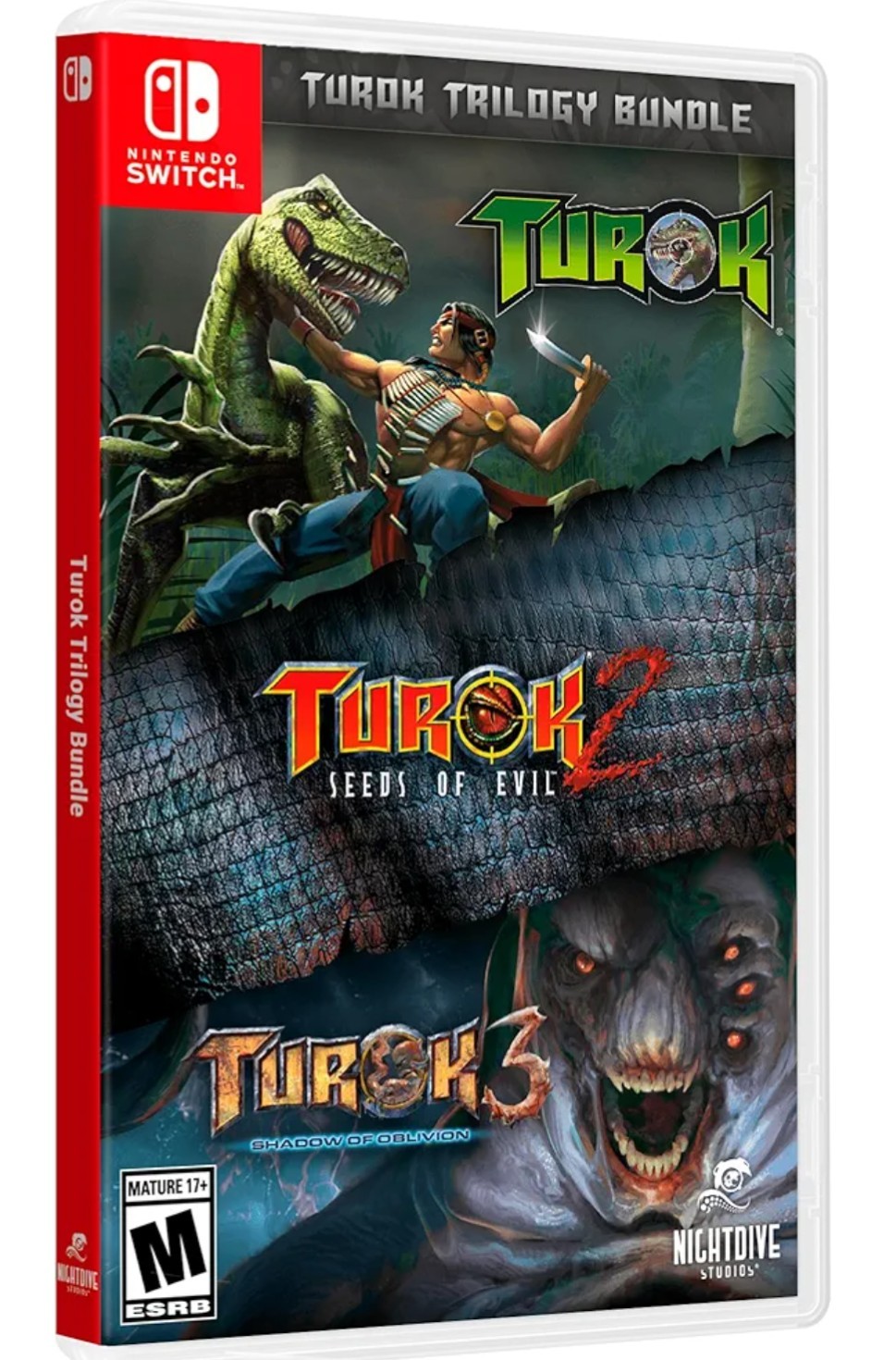 Turok Trilogy Bundle (Nintendo Switch) BRAND NEW SEALED!! Awesome Fast Shipping!