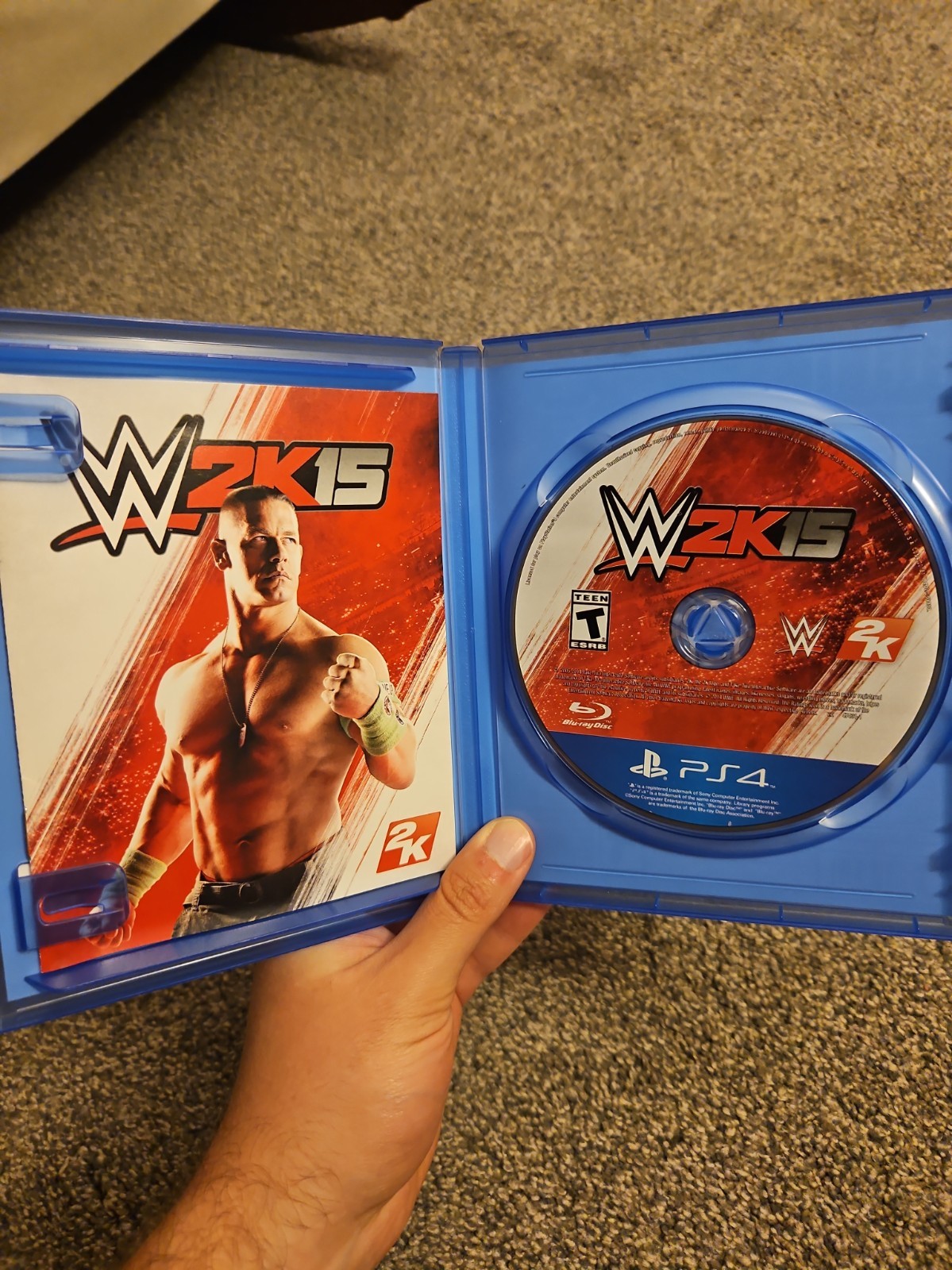 WWE 2K15 PS4 PlayStation 4 CIB Complete w/ Manual – Clean Free Shipping