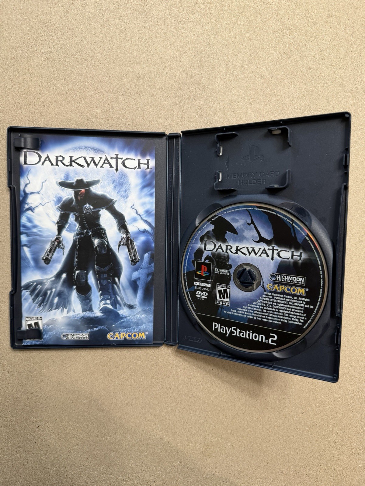 Capcom Darkwatch Sony PlayStation 2 2005 Complete in Box
