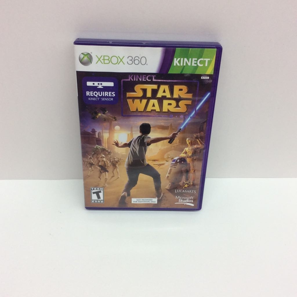 Star Wars Xbox 360 Kinect Complete Tested Free Shipping