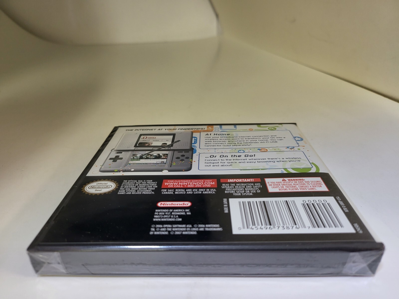 NEW Nintendo DS Web internet Browser Cartridge & Memory Expansion Pak pack