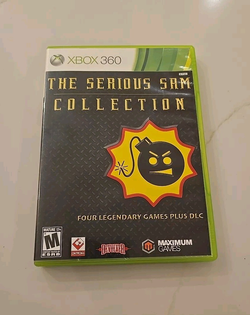 The Serious Sam Collection (Microsoft Xbox 360, 2013)Complete CIB – Authentic