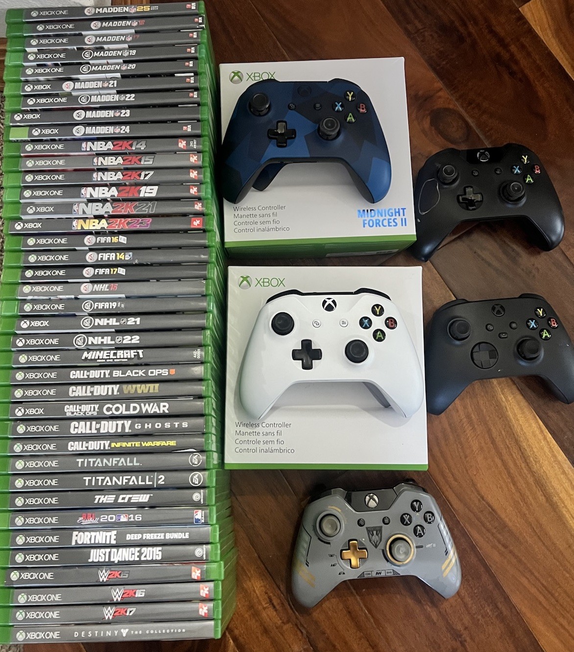 Xbox One Very Good Games Lot 38 Titles 5 Acceptable Controllers Drift Flaws Duty