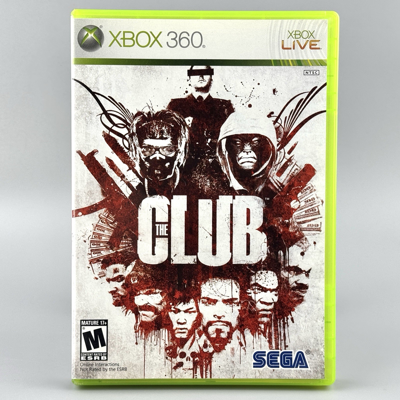 The Club (Microsoft Xbox 360, 2008) CIB Complete – Acceptable, Tested – SEGA