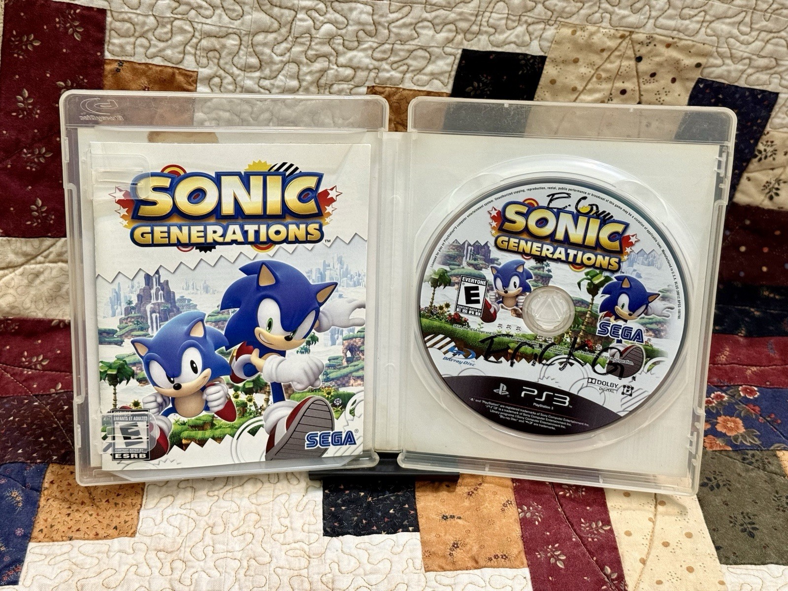 Sonic Generations Sony PlayStation 3 CIB