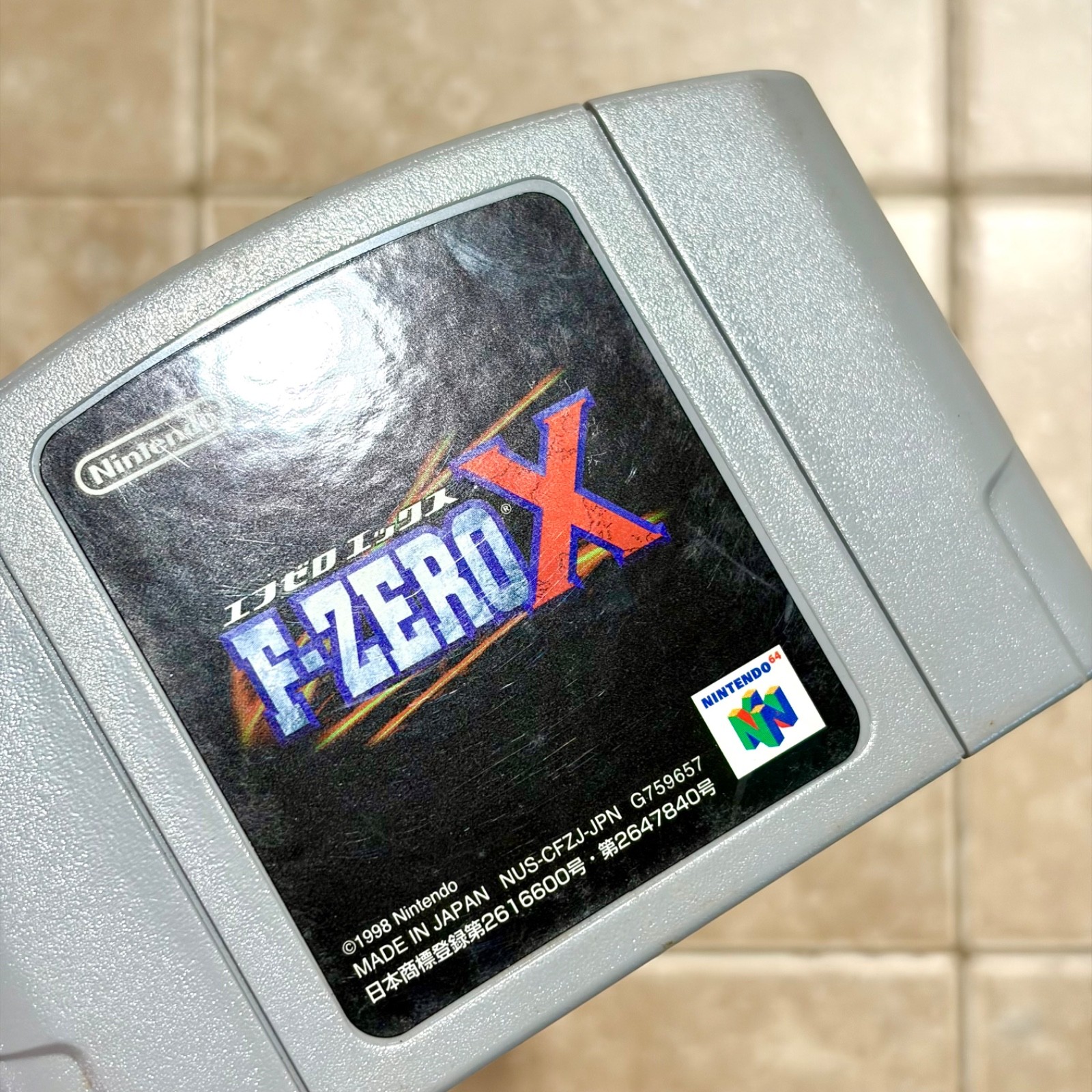 F Zero X CIB Complete N64 w/ Box Manual Japan PLAYS with USA Nintendo 64 RARE