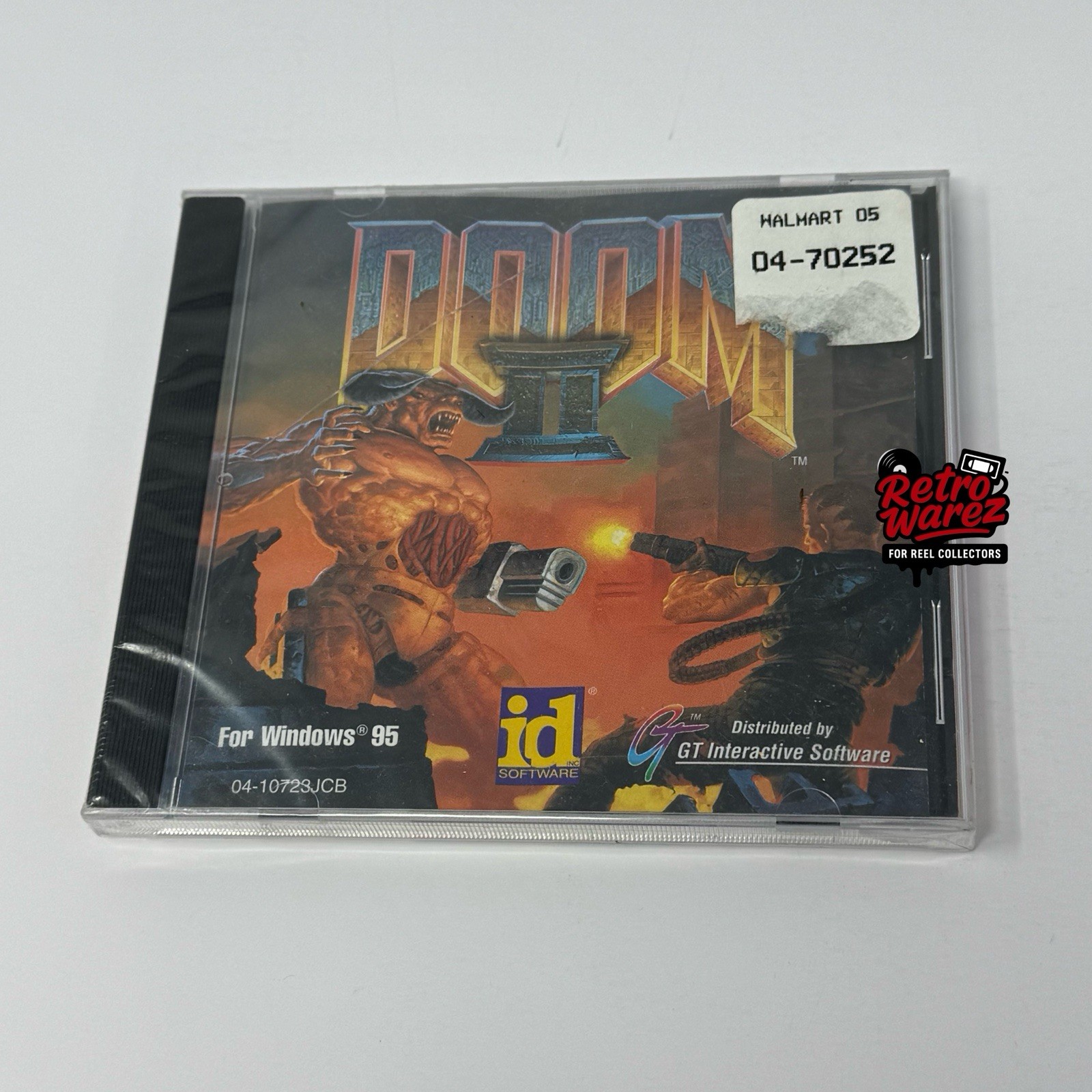Doom 2 PC CD-ROM SEALED 1995 ID Software FPS VTG Video Game NEW HTF II