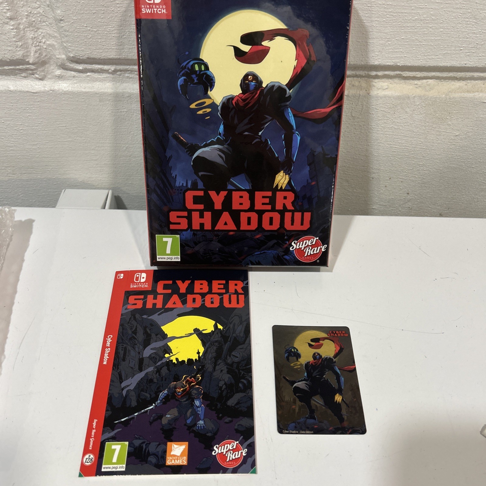 Cyber Shadow Deluxe Edition Switch Also Comes With Slip Cover And Card