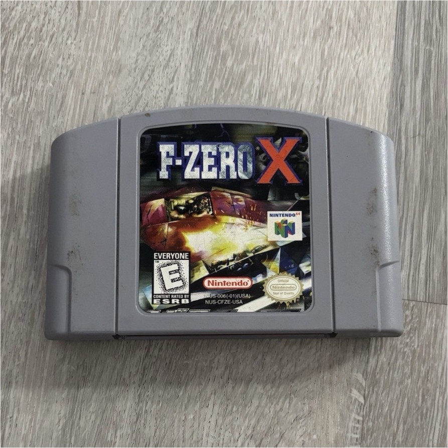 Nintendo F-Zero X Racing Game Cartridge for Nintendo 64 N64, E, NTSC-U/C