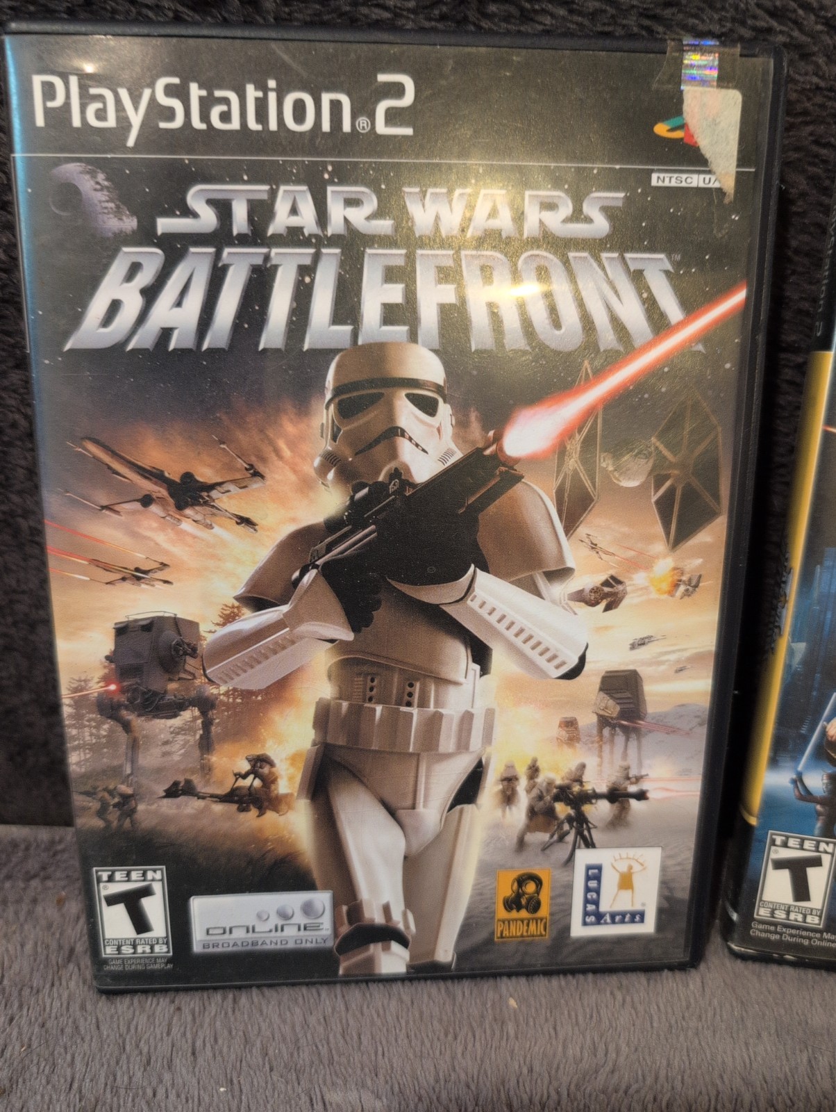 Star Wars: Battlefront 1 And 2 (Sony PlayStation 2) Both CIB – Tested