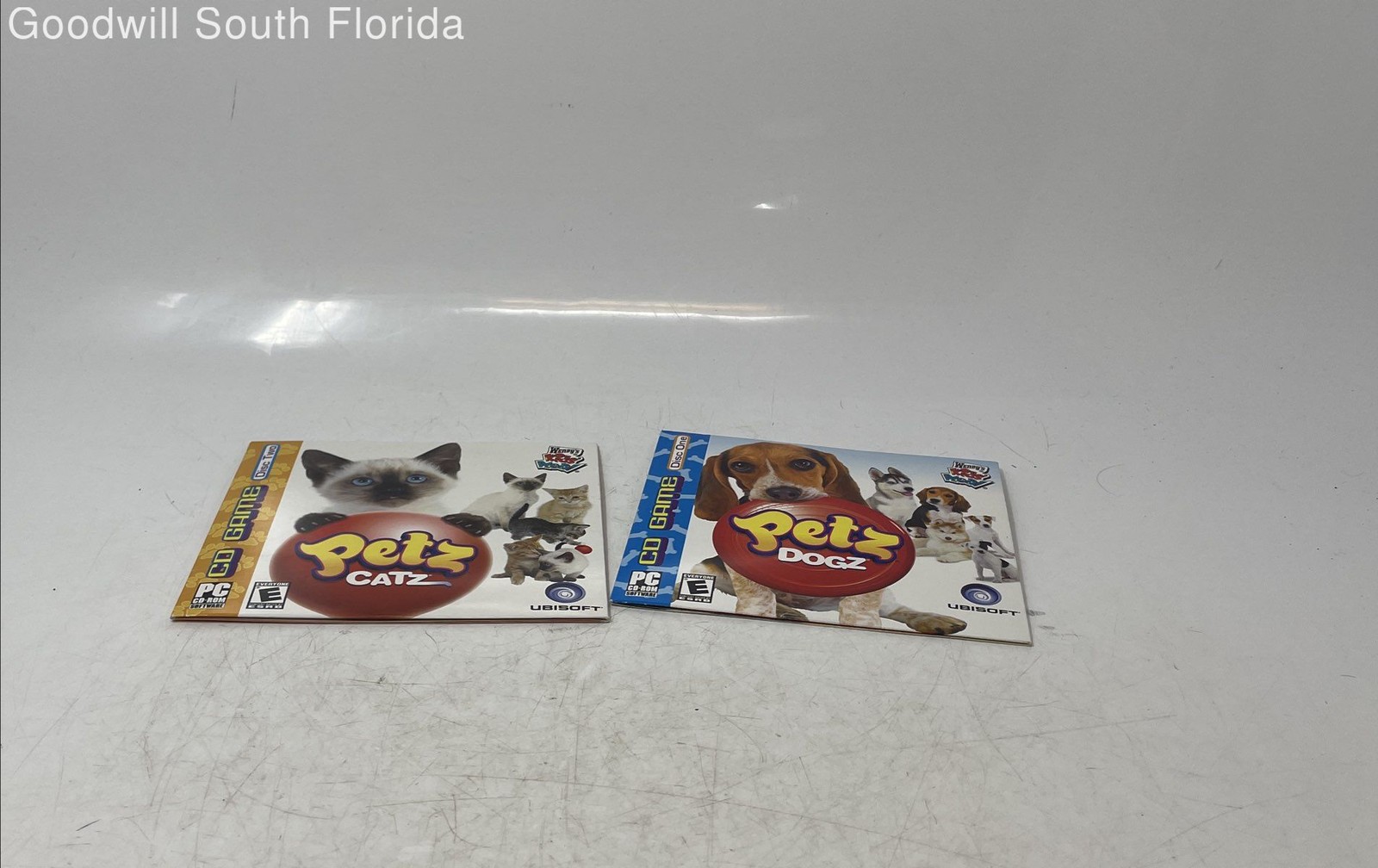 Wendy’s Kids Meal Ubisoft PC-CD Rom Video Game Petz Dogz Catz 2 Pcs Not Tested