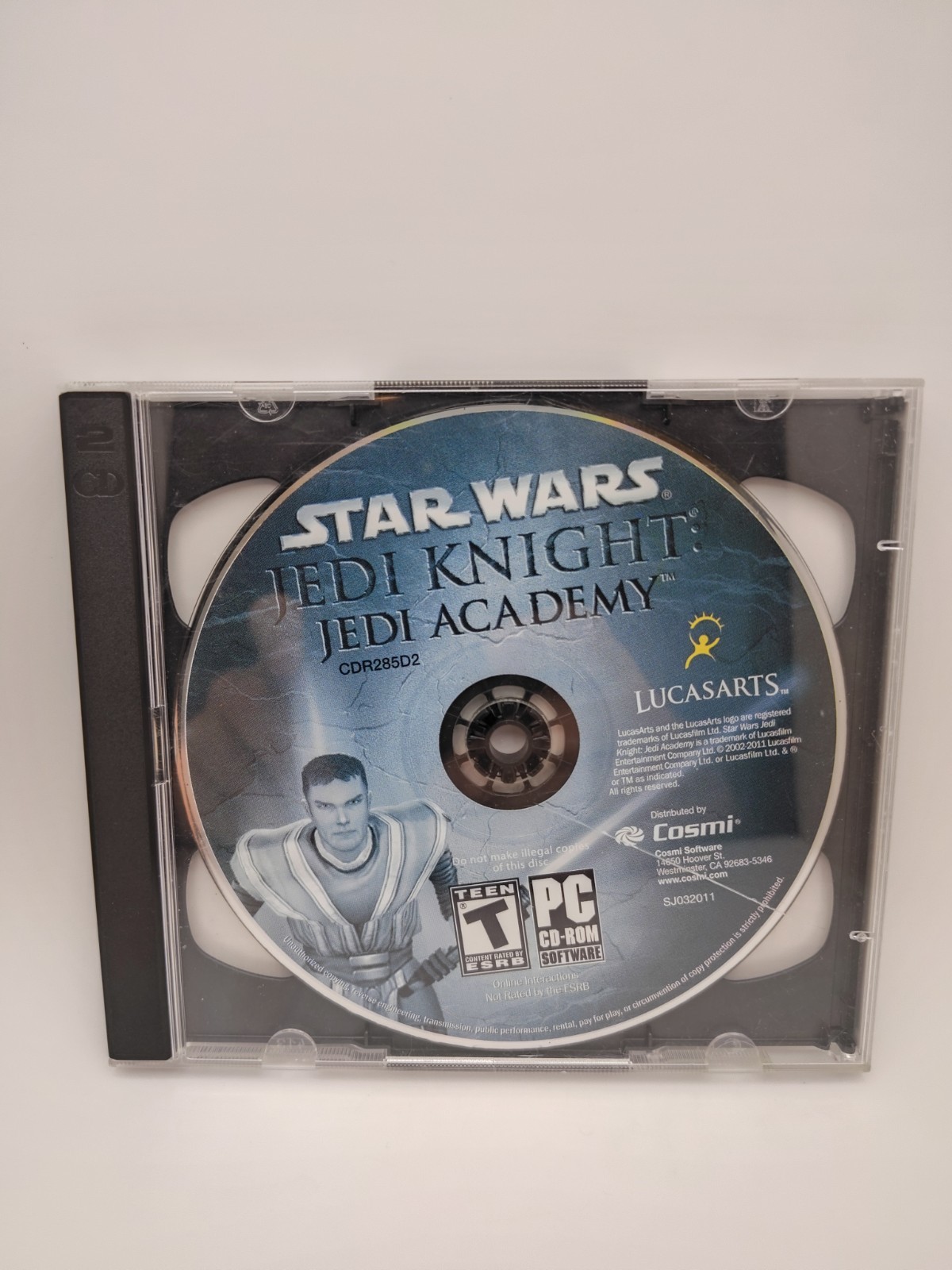 Star Wars Jedi Knight Jedi Academy PC Game (VG Disc 1 and 2)