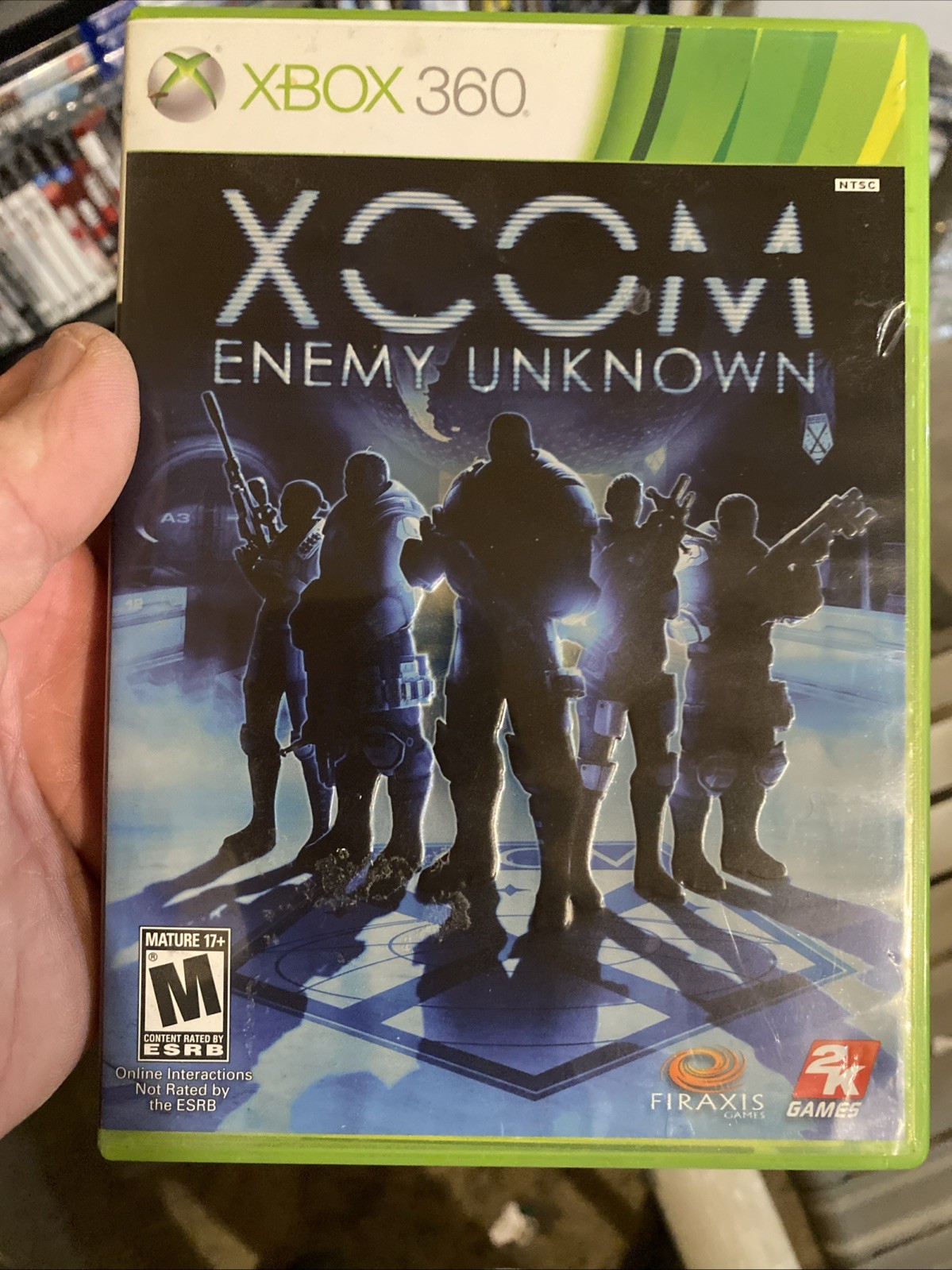 XCOM Enemy Unknown Xbox 360 MD Complete CIB – Complete CIB