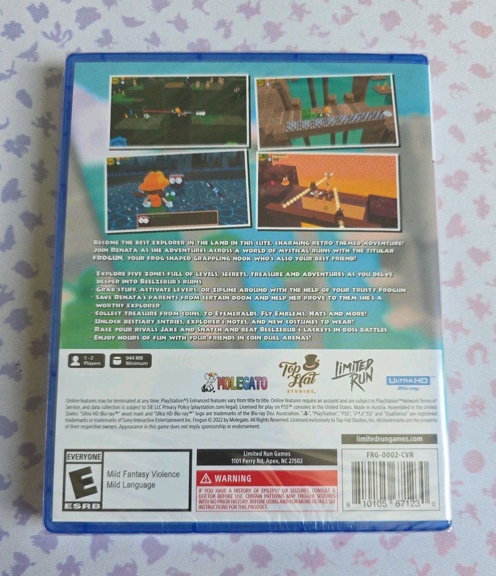 Frogun (PS5) – Limited Run Games – SHIPS TODAY!