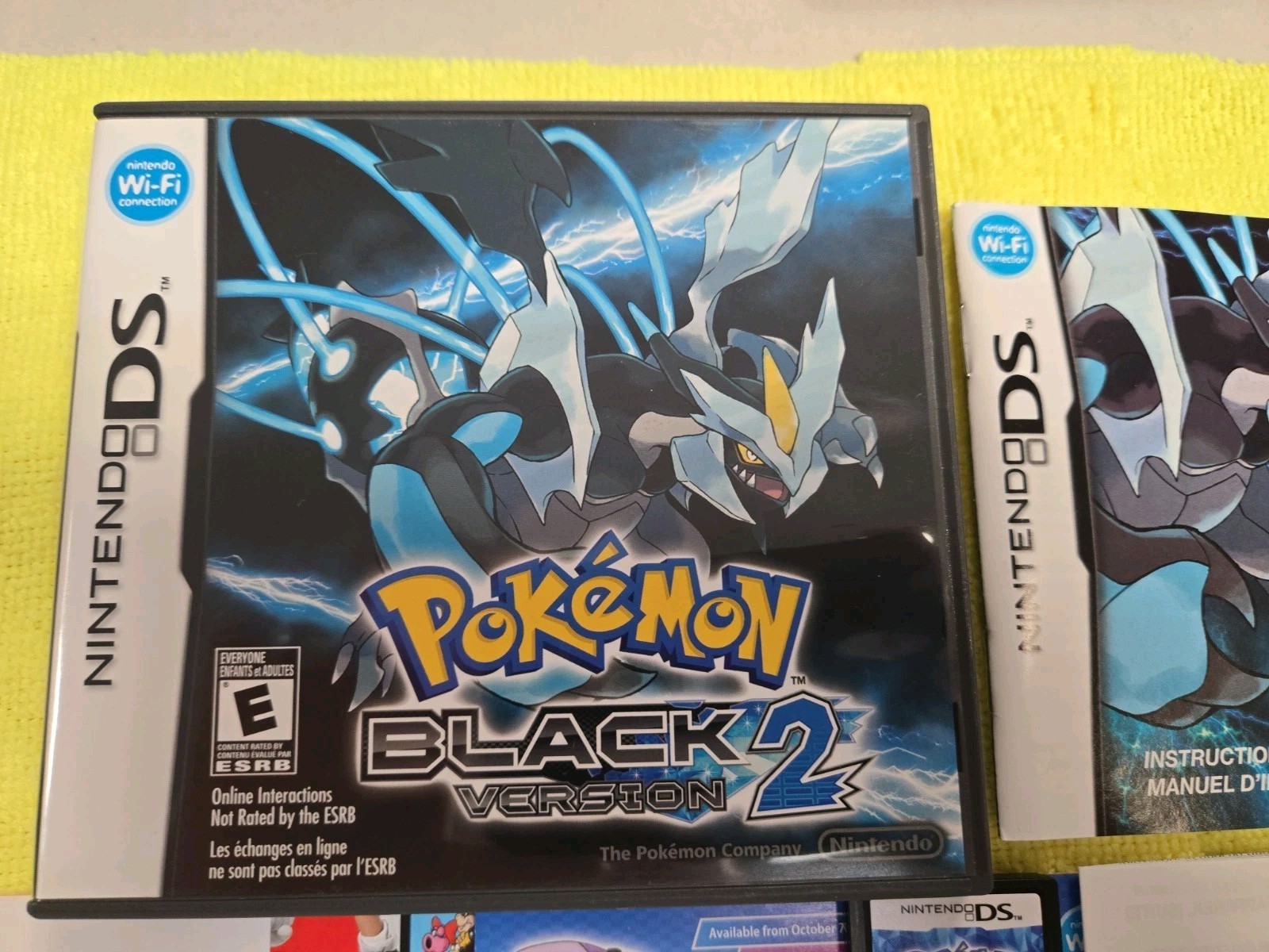 Pokemon: Black Version 2 (Nintendo DS, 2012) CIB Complete. Authentic. Tested.