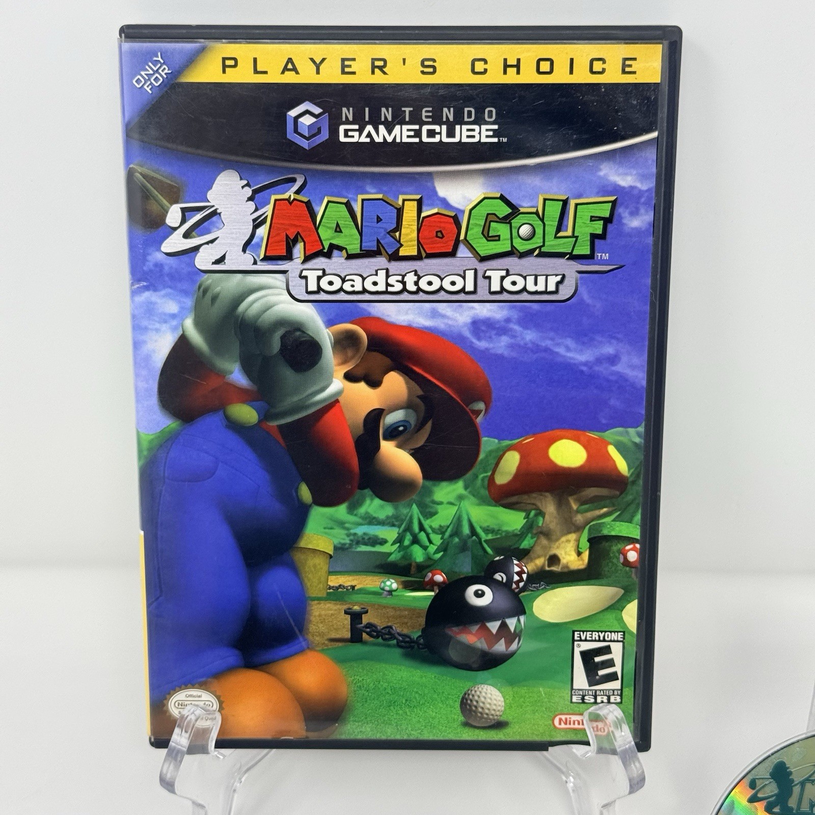 Mario Golf Toadstool Tour GameCube Complete CIB Tested
