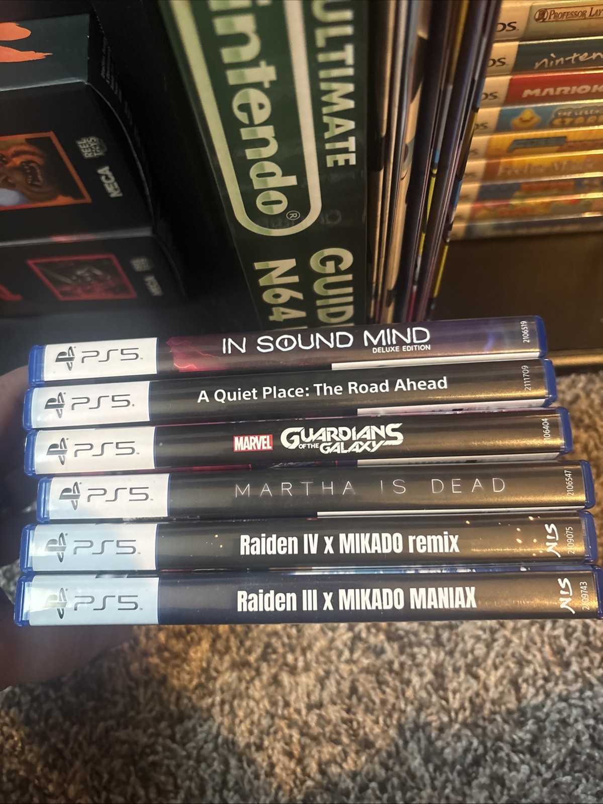 PS5 Game Lot PlayStation Rare Raiden Quiet Place Martha Is Dead In Sound Mind