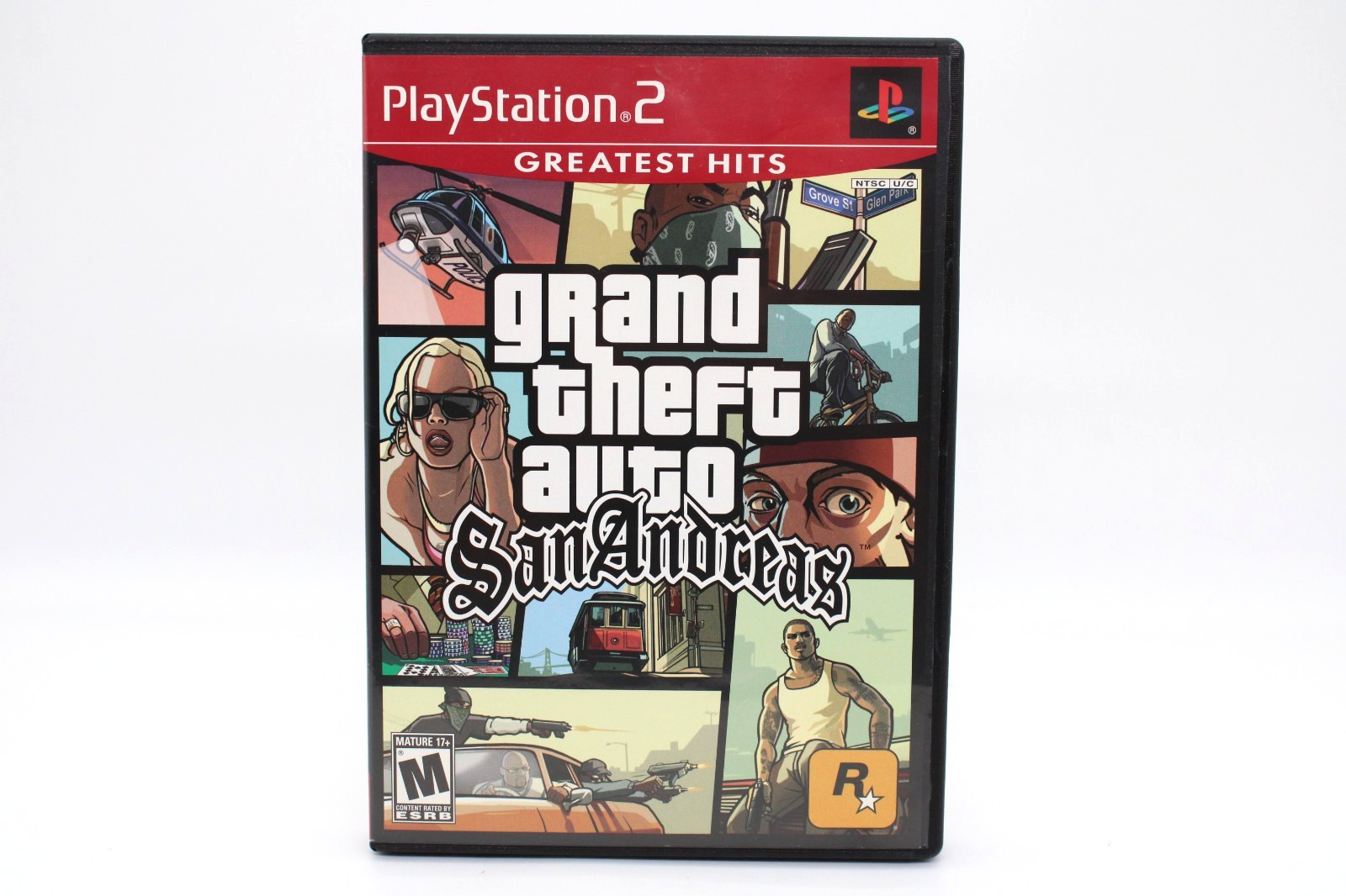 Refurbished PS2 GTA Grand Theft Auto San Andreas No Manual Very Good GH Mint