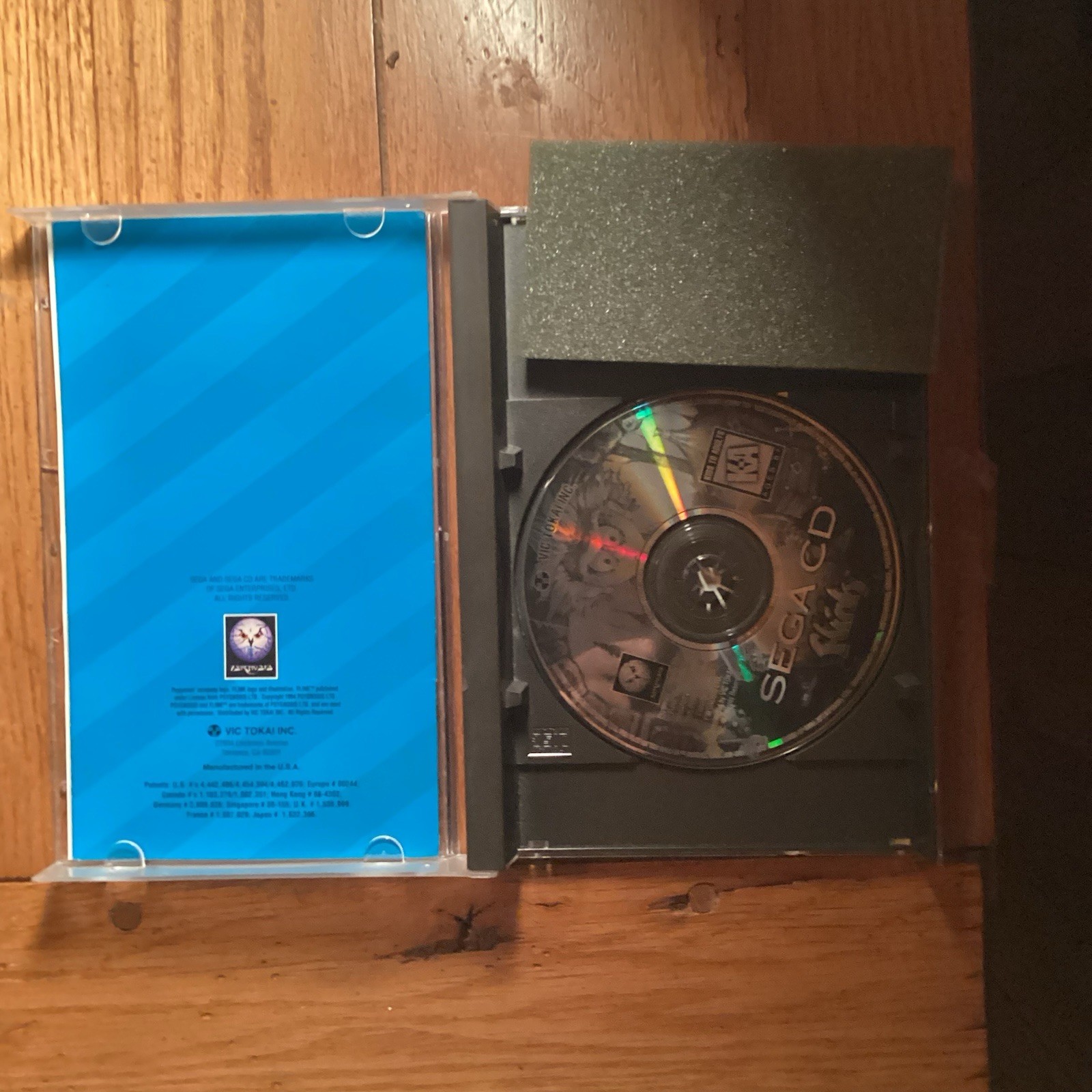 Flink Sega CD Complete CIB with Registration Card