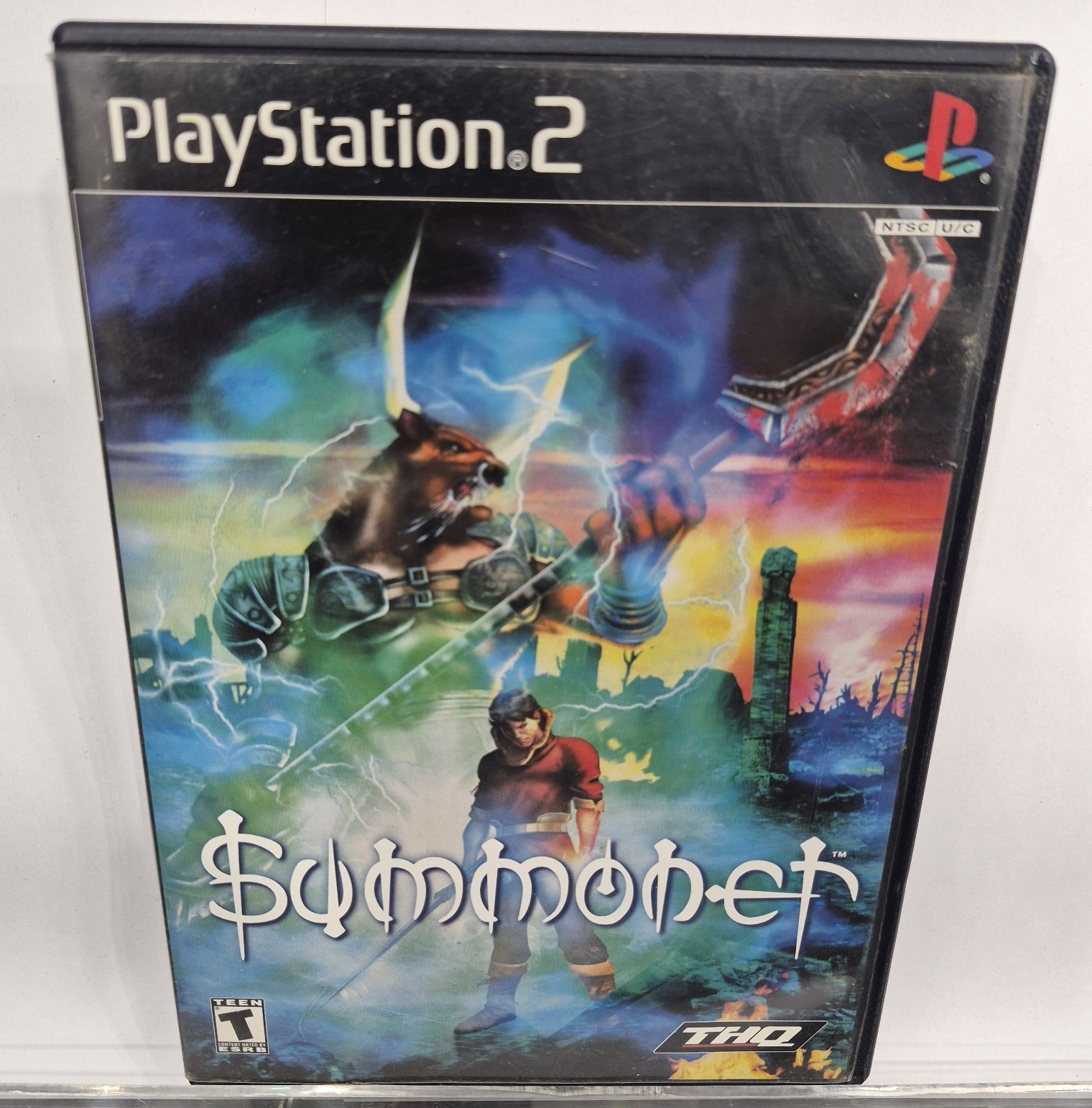 THQ Summoner Sony PlayStation 2 2000 Role Playing T-Teen NTSC-U/C With Manual