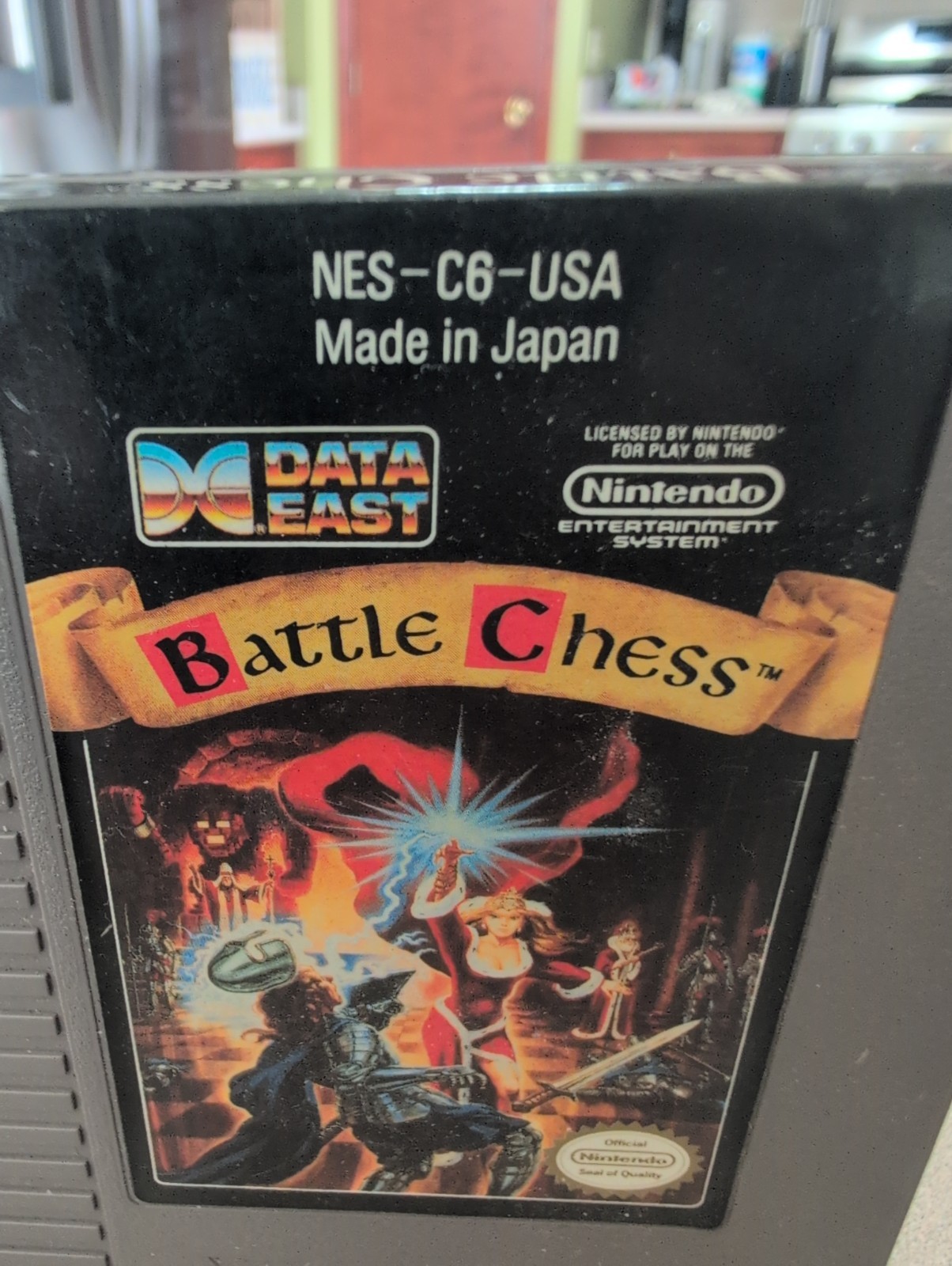 Nintendo Entertainment System NES Battle Chess Tested Combine Shipping