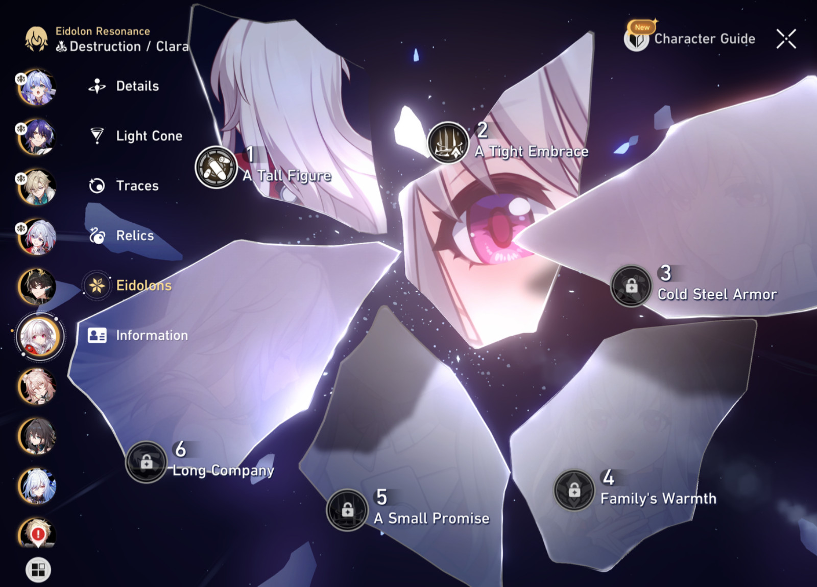 HSR NA E6 AVENTURINE + LC, 134 PULLS, MAX LEVEL ACCOUNT + E1 TOPAZ, AND MORE