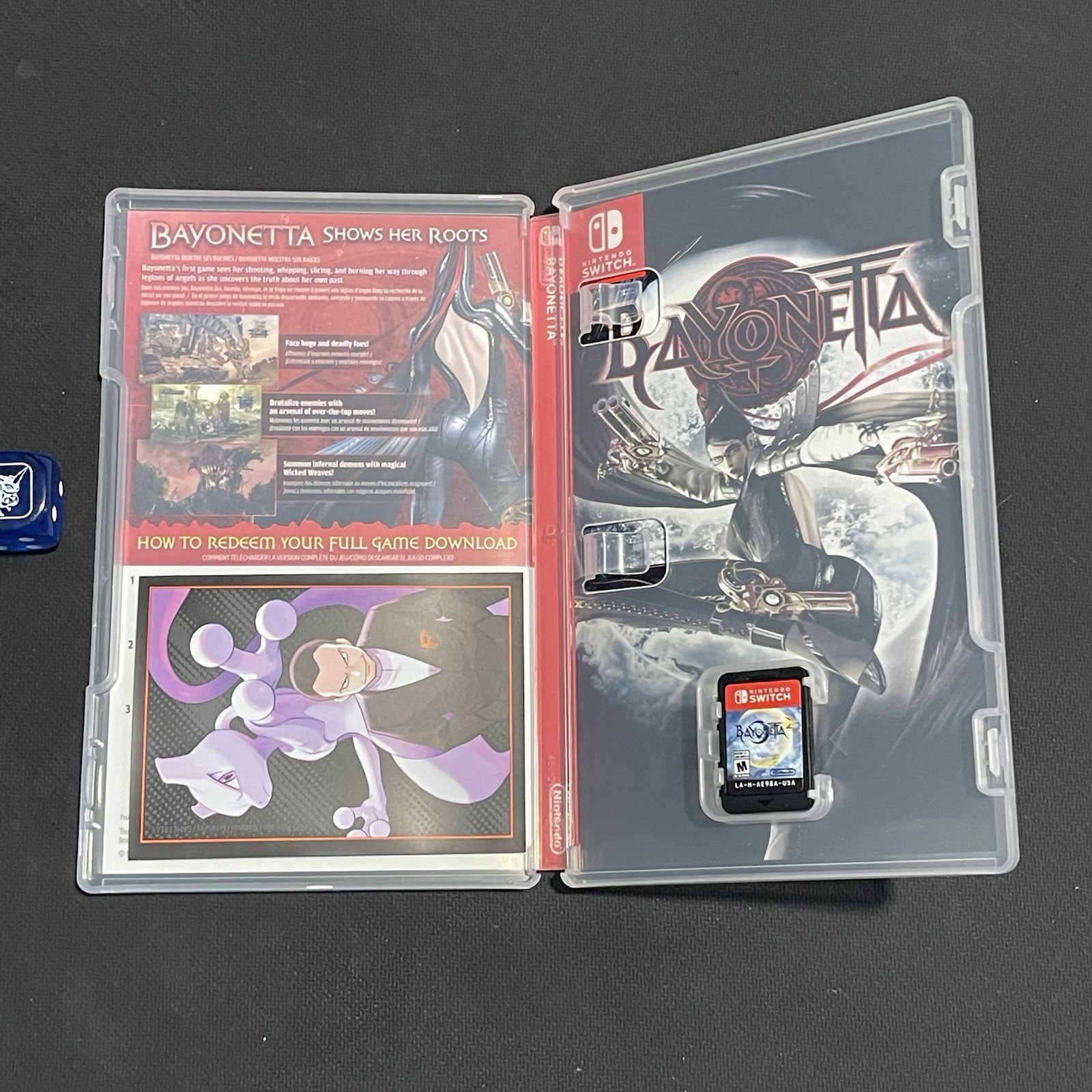 Bayonetta 2 (Nintendo Switch) *CODE NOT USED* WITH BAYONETTA 1 CIB Tested