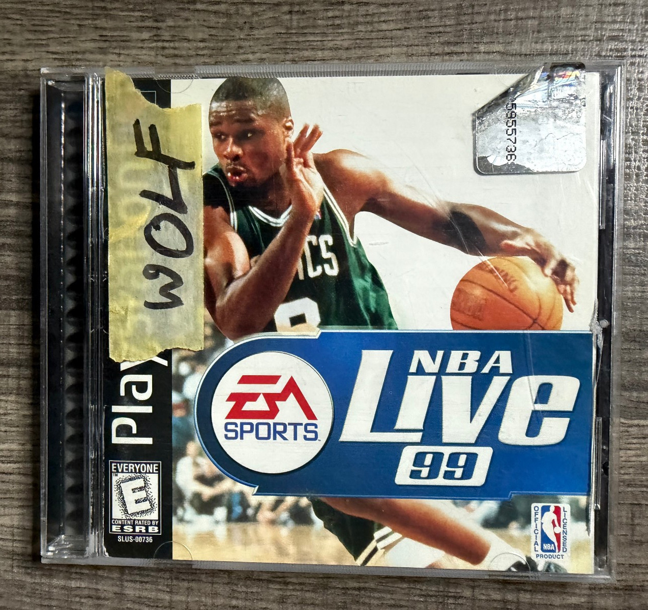 NBA Live 99 – Sony Playstation 1 PS1 – EA Sports – Acceptable Condition