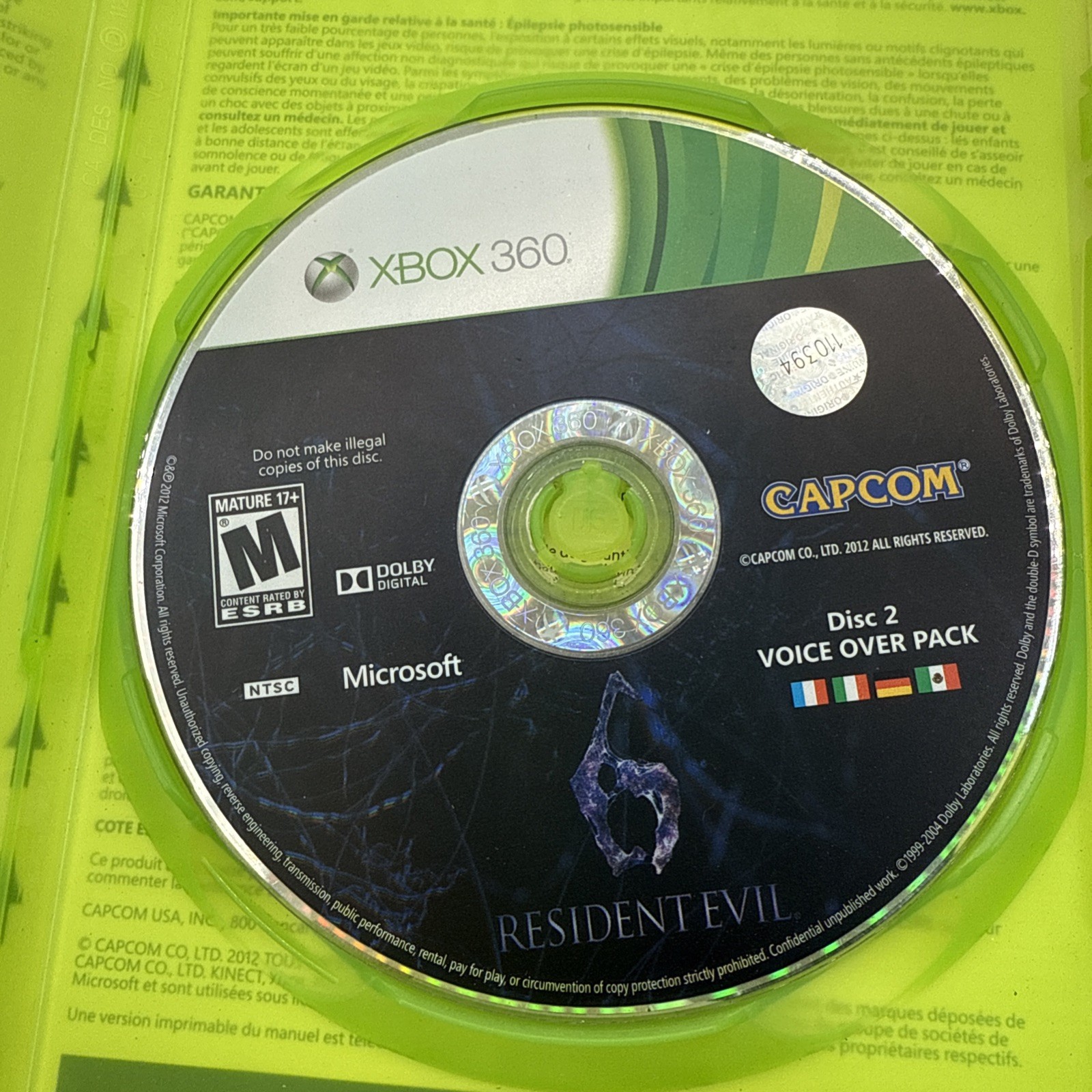 Resident Evil 6 – Xbox 360
