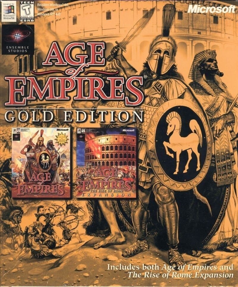 AGE OF EMPIRES GOLD RISE OF ROME ORIGINAL +1Clk Windows 11 10 8 7 Vis XP Install