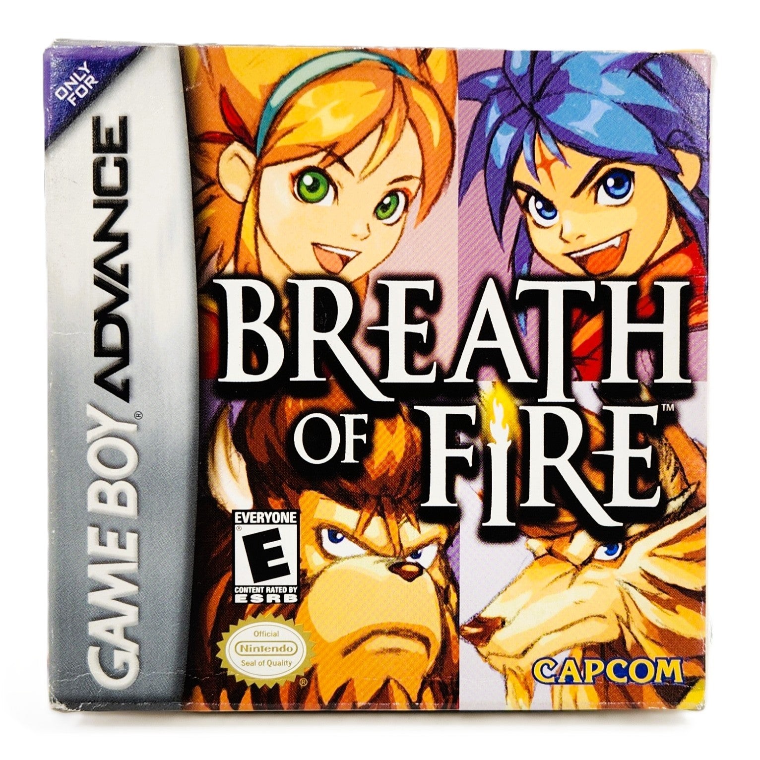 Breath of Fire Game Boy Advance GBA CIB, Save Battery Works, Authentic, See Desc