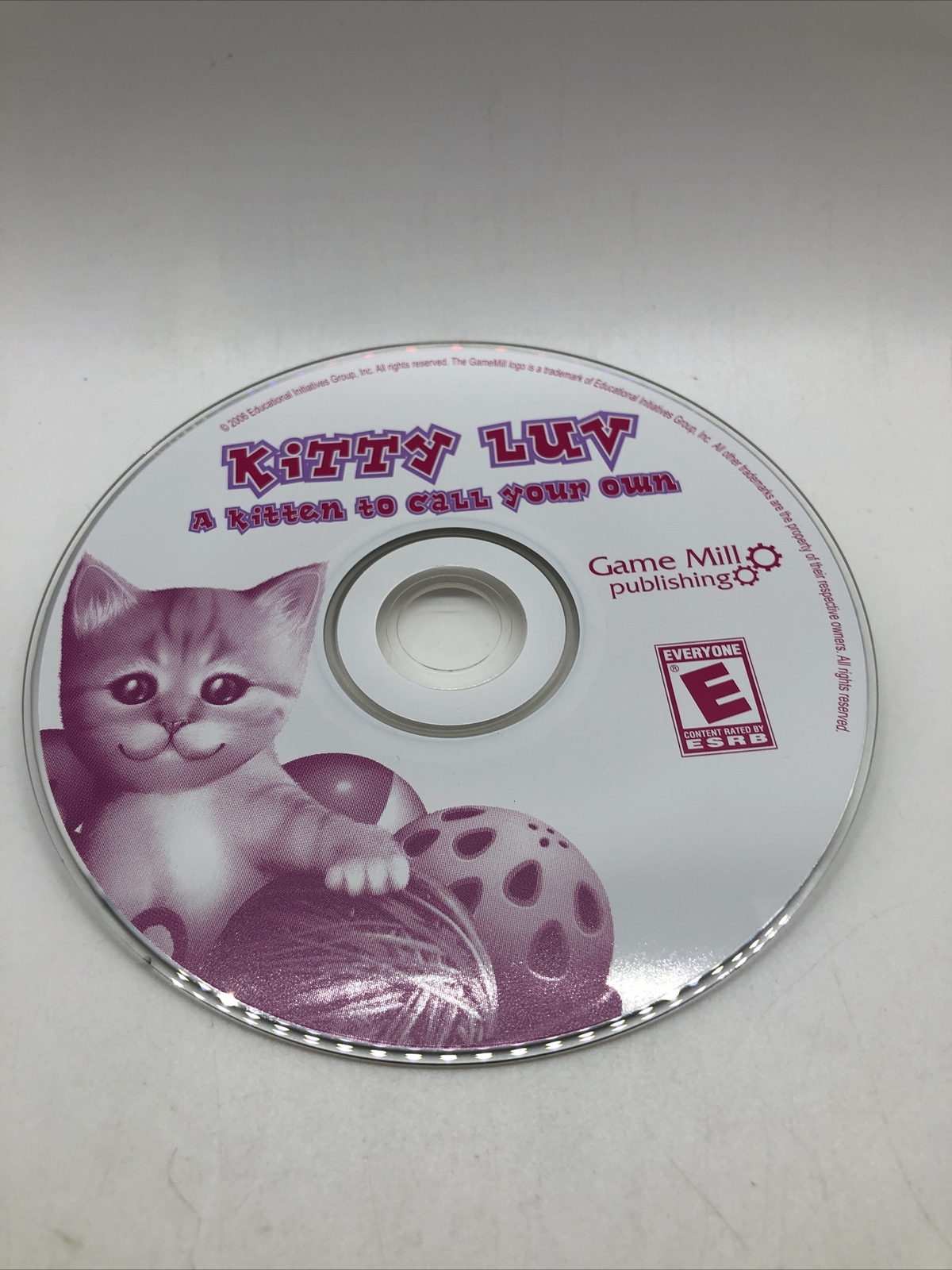 Kitty Luv Virtual Pet Game (PC, 2006) T/002