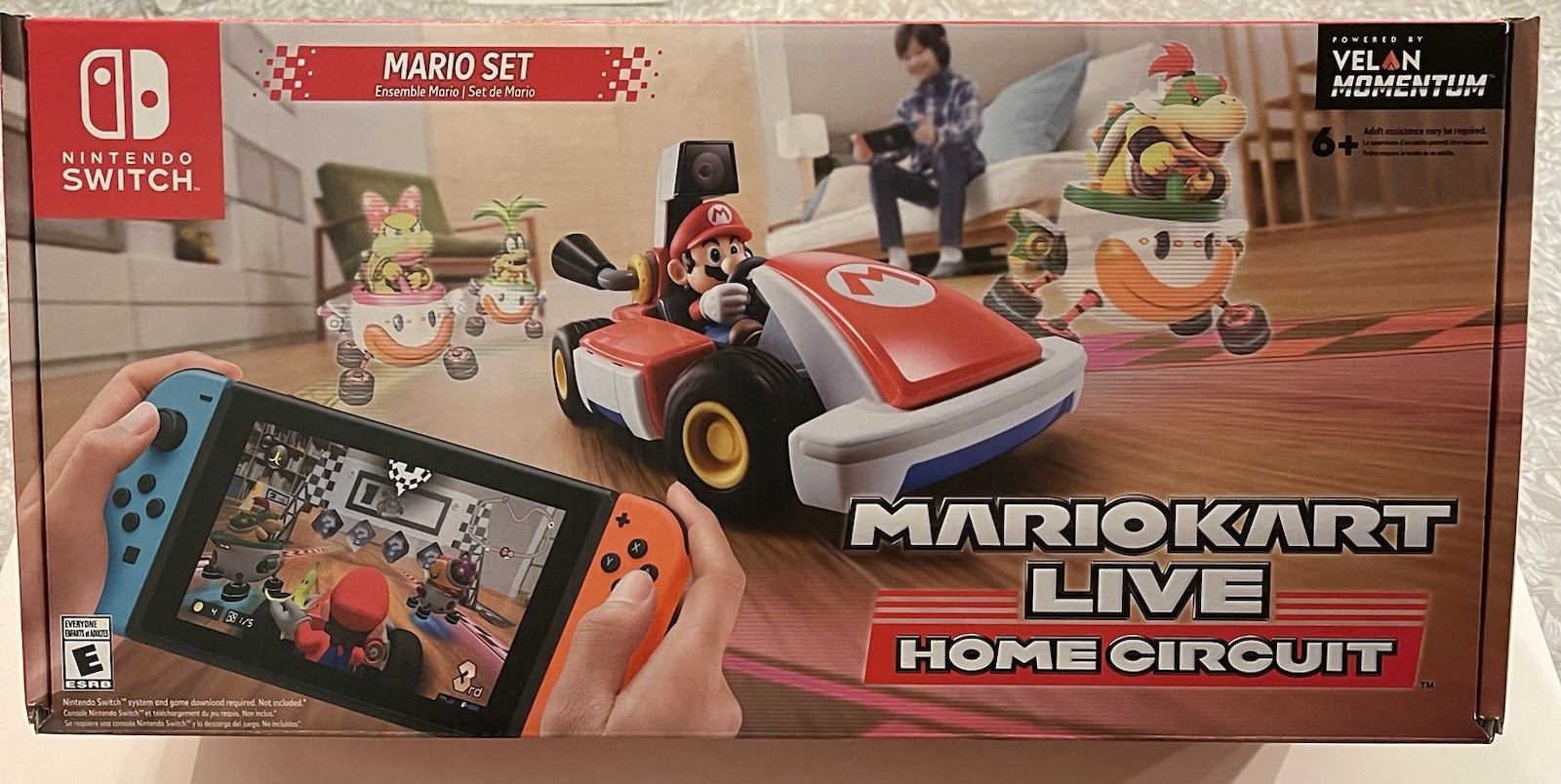 Mario Kart Live: Home Circuit Mario Edition Nintendo Switch – Complete- Read