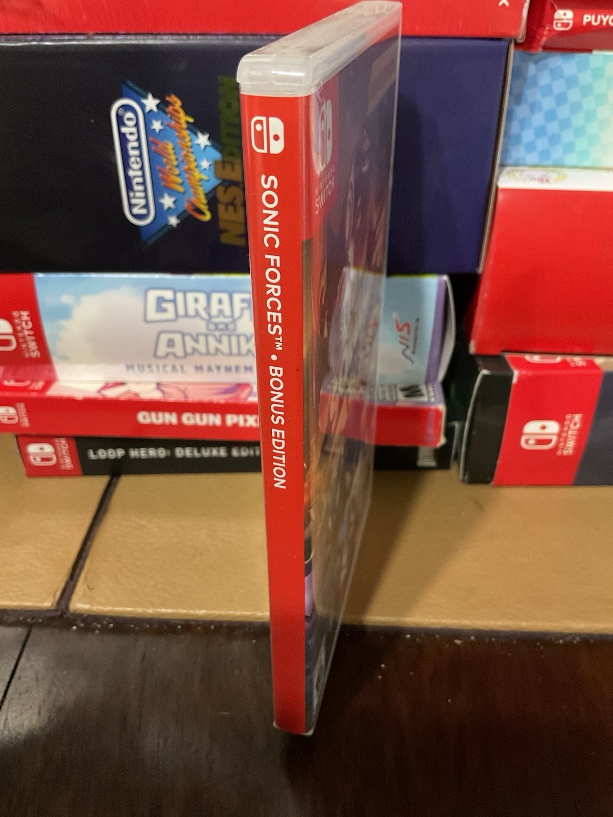 SEGA Sonic Forces Bonus Edition Nintendo Switch E10+ Sonic the Hedgehog w/ Case