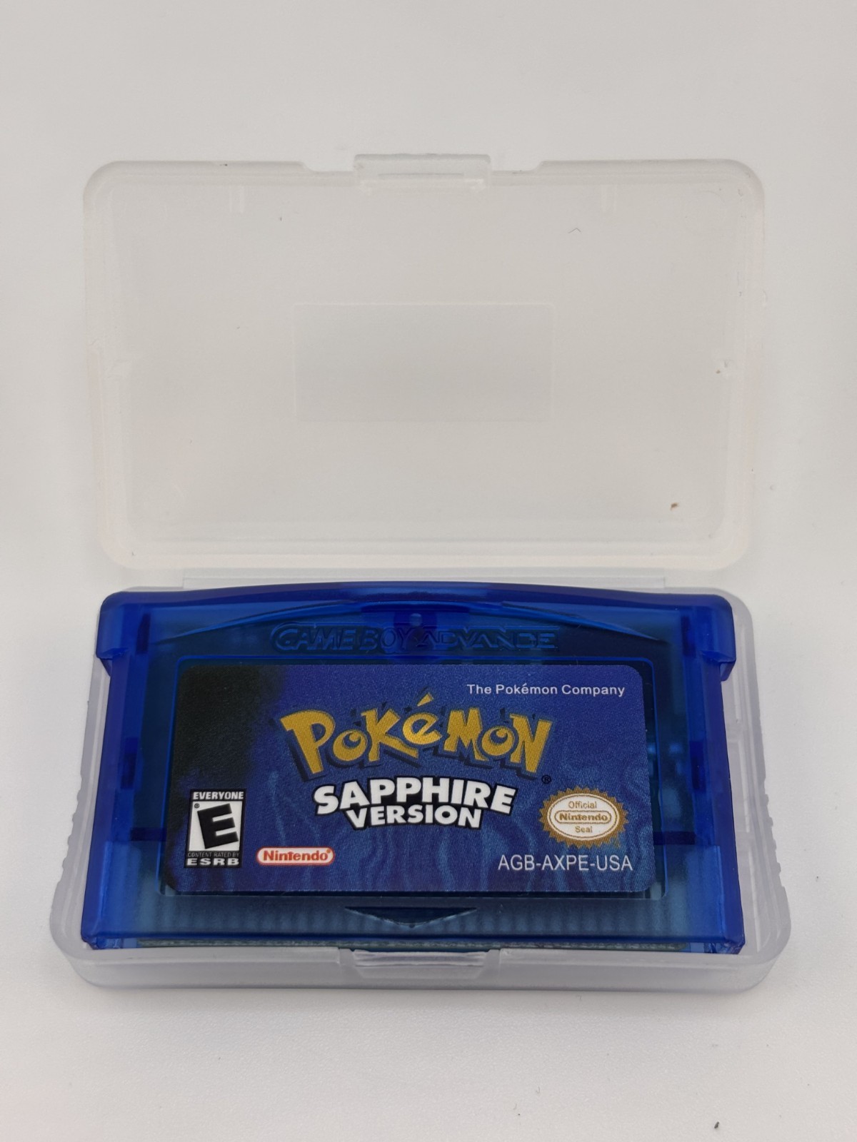 Pokemon: Sapphire Version Authentic Nintendo Game Boy Advance SP Game Tested
