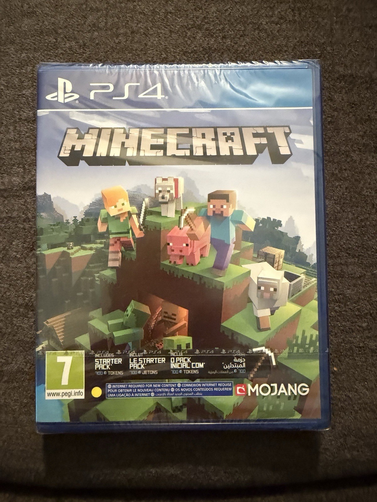 Minecraft Starter Pack PS4 2019 Multiplayer Online PlayStation 4