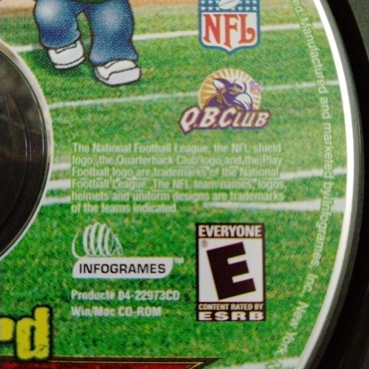 Backyard Football 2002 (PC) Win/Mac CD-rom Pro Players As Kids NFL Ages 7+