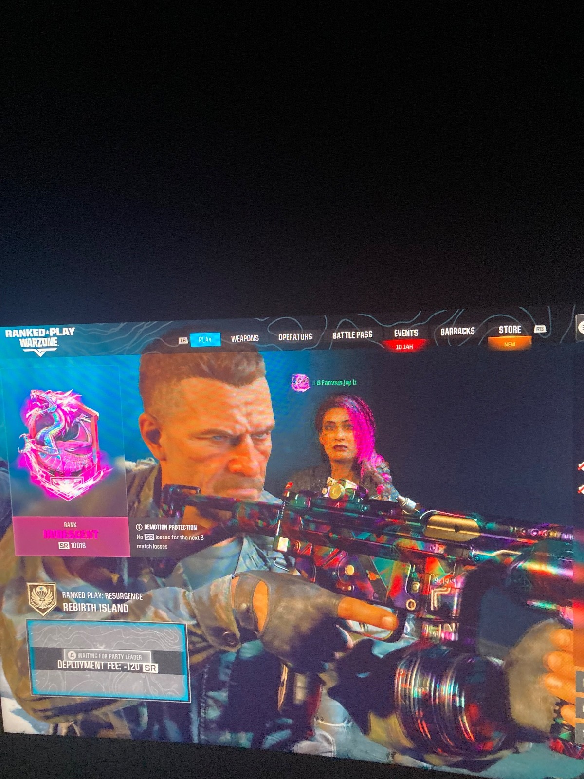 call of duty warzone account