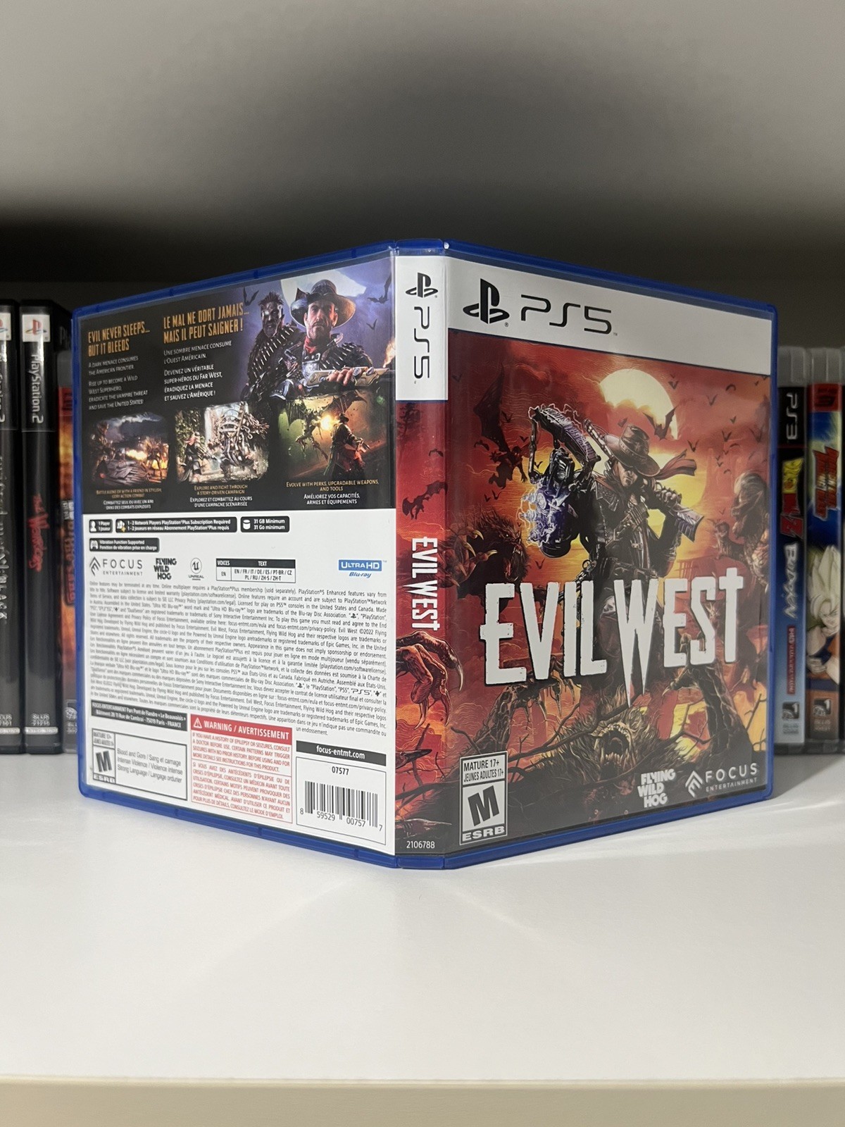 Evil West – PlayStation 5 Mint Condition PS5 with Insert