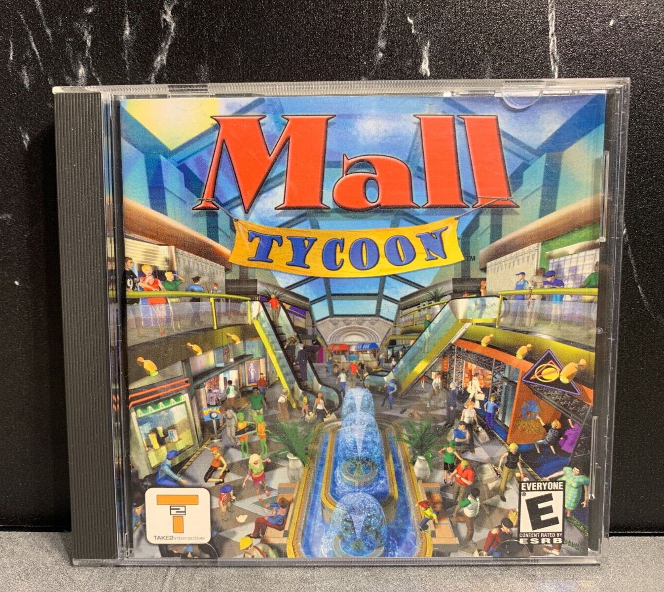 Original Vintage Mall Tycoon 2002 PC CD-ROM Computer Video Game Take2Interactive