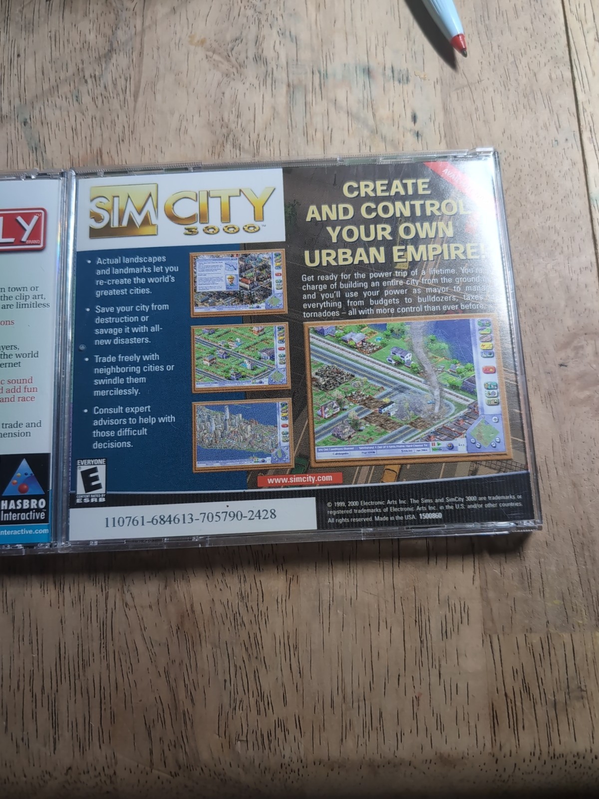 Monopoly, Hasbro Interactive, Win95/98 & The Sims Sim City 3000