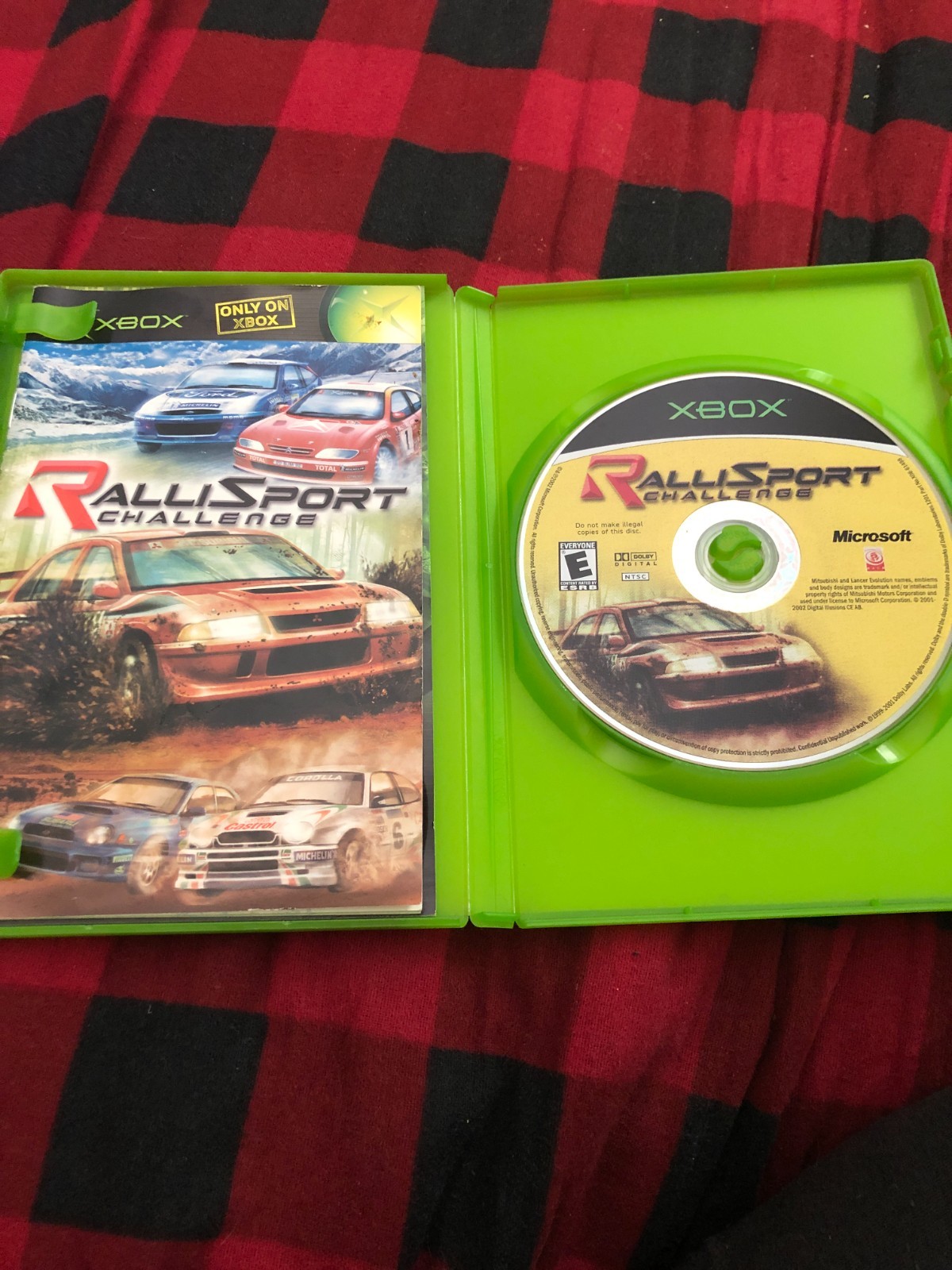 Rallisport Challenge Microsoft Xbox 2002 Case Manual Disc Tested Great Authentic