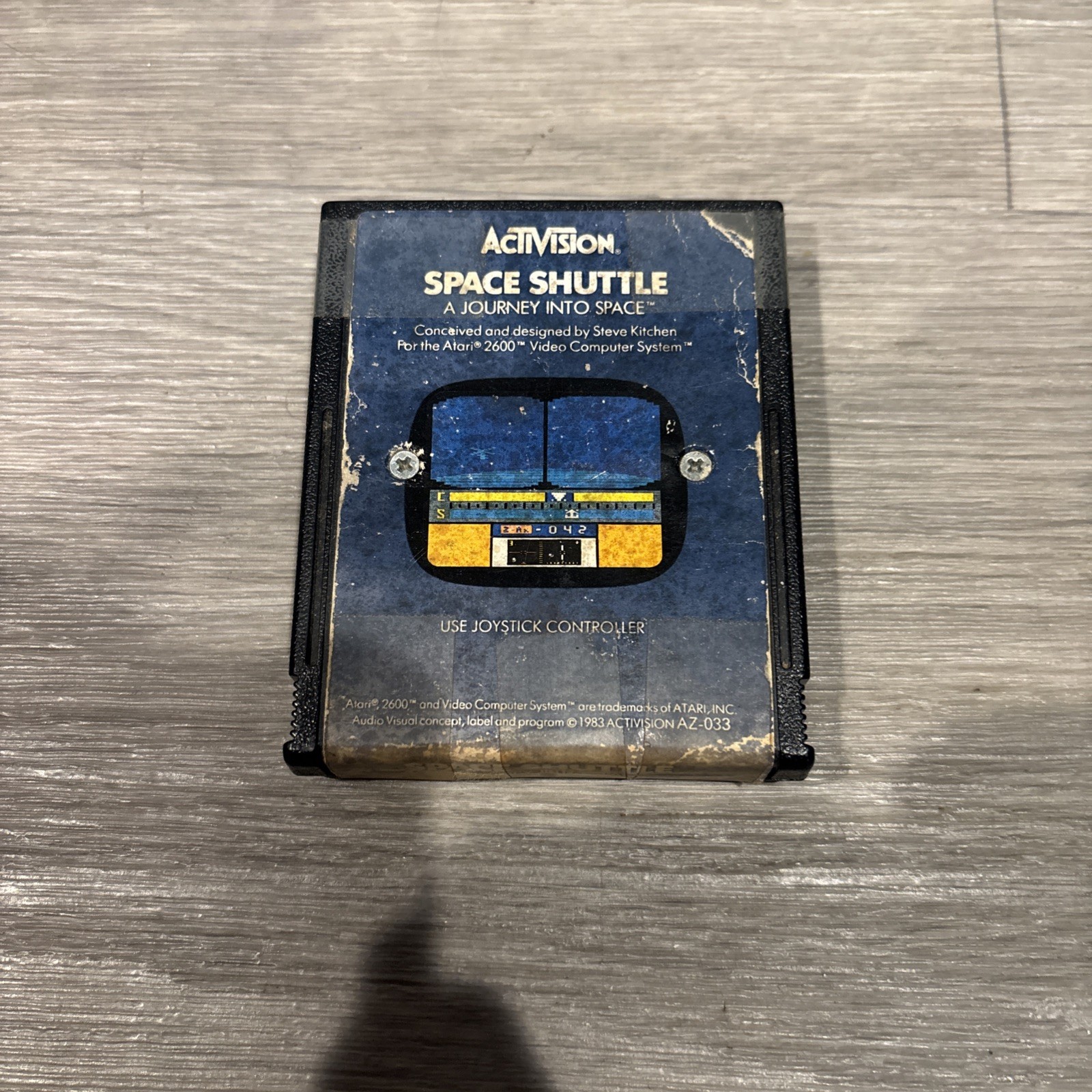 Space Shuttle A Journey Into Space Atari 2600 Video Game Activision Retro Tested