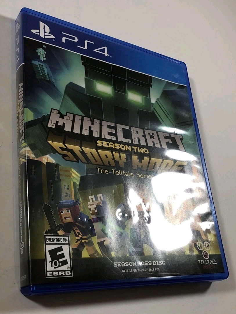 Minecraft Story Mode The Complete Adventure AND Season Two (PlayStation 4 / PS4)