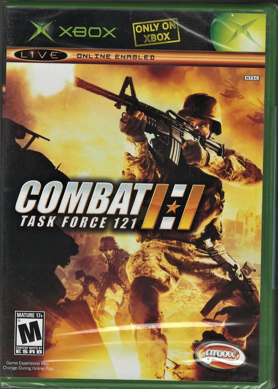 Combat Task Force 121 Xbox (Brand New Factory Sealed US Version) Xbox