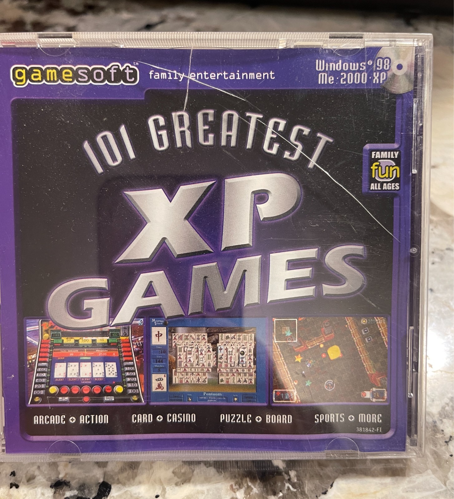 101 Greatest XP Games PC Game Gamesoft Family Fun Entertainment 2002
