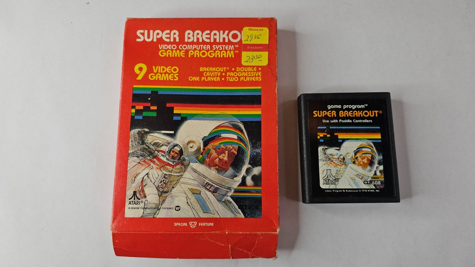 Super Breakout Atari 2600 w/ Box