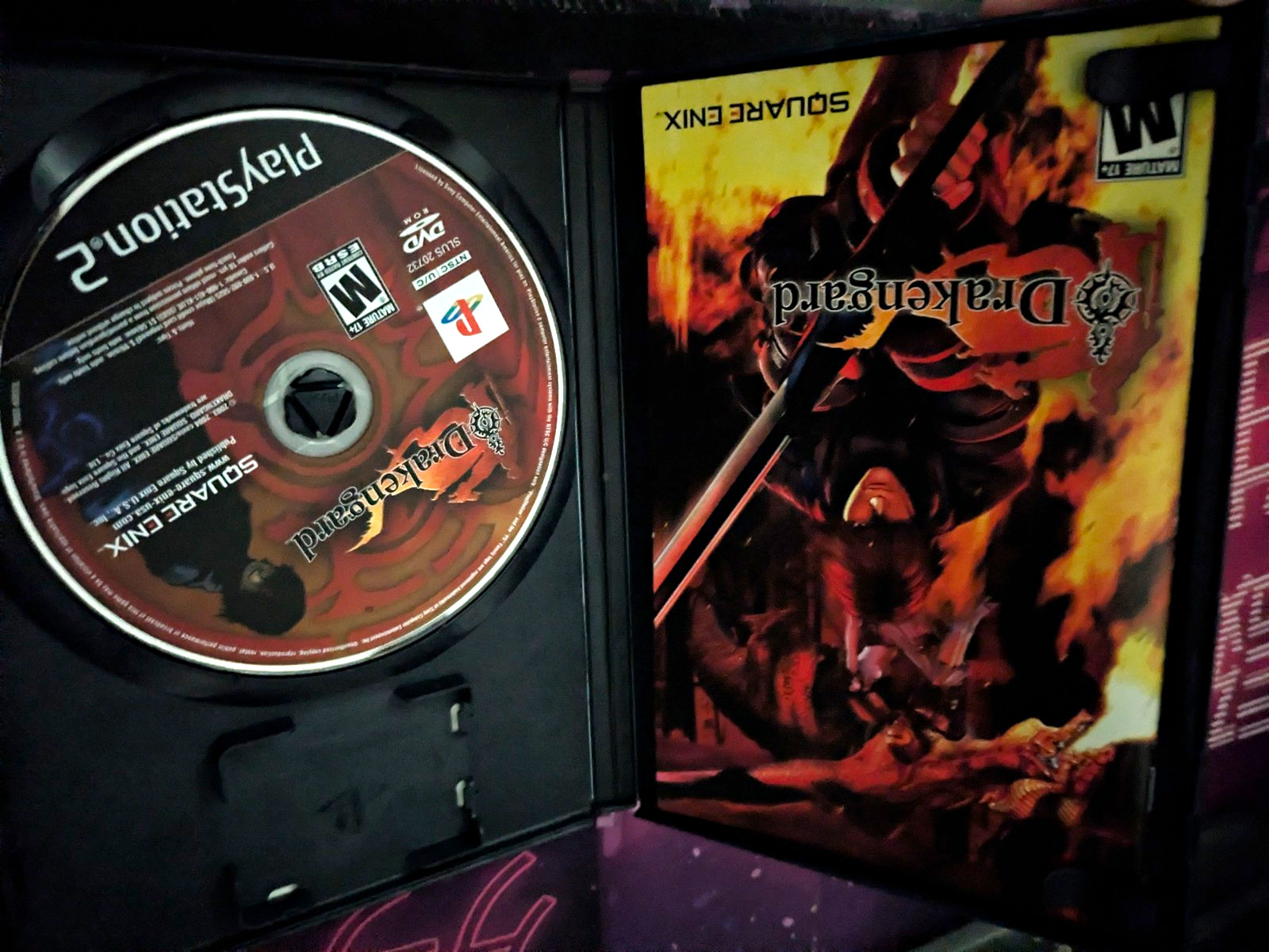 Square Enix Drakengard PS2 Manual Included M Action RPG Drakengard Series 2003